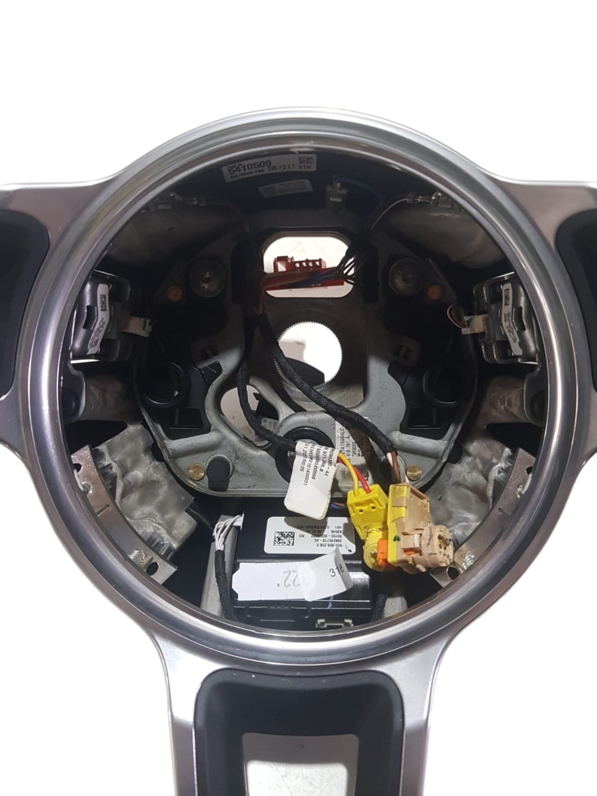Volante De Direção Porsche Macan 2021 95b959256e Preto 4