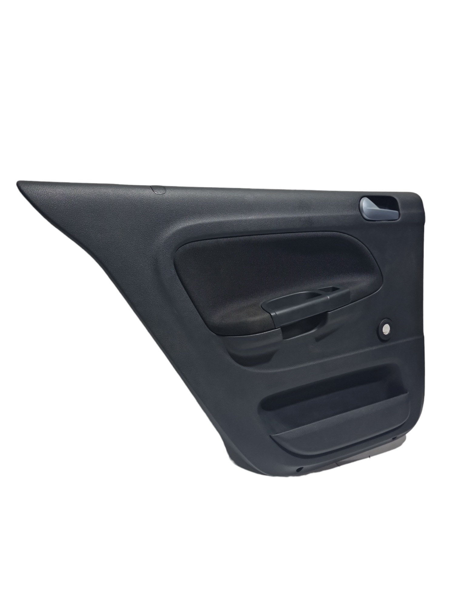 Maçaneta Forro De Porta Traseiro Esquerdo Vw Gol G8  Preto Traseira 3