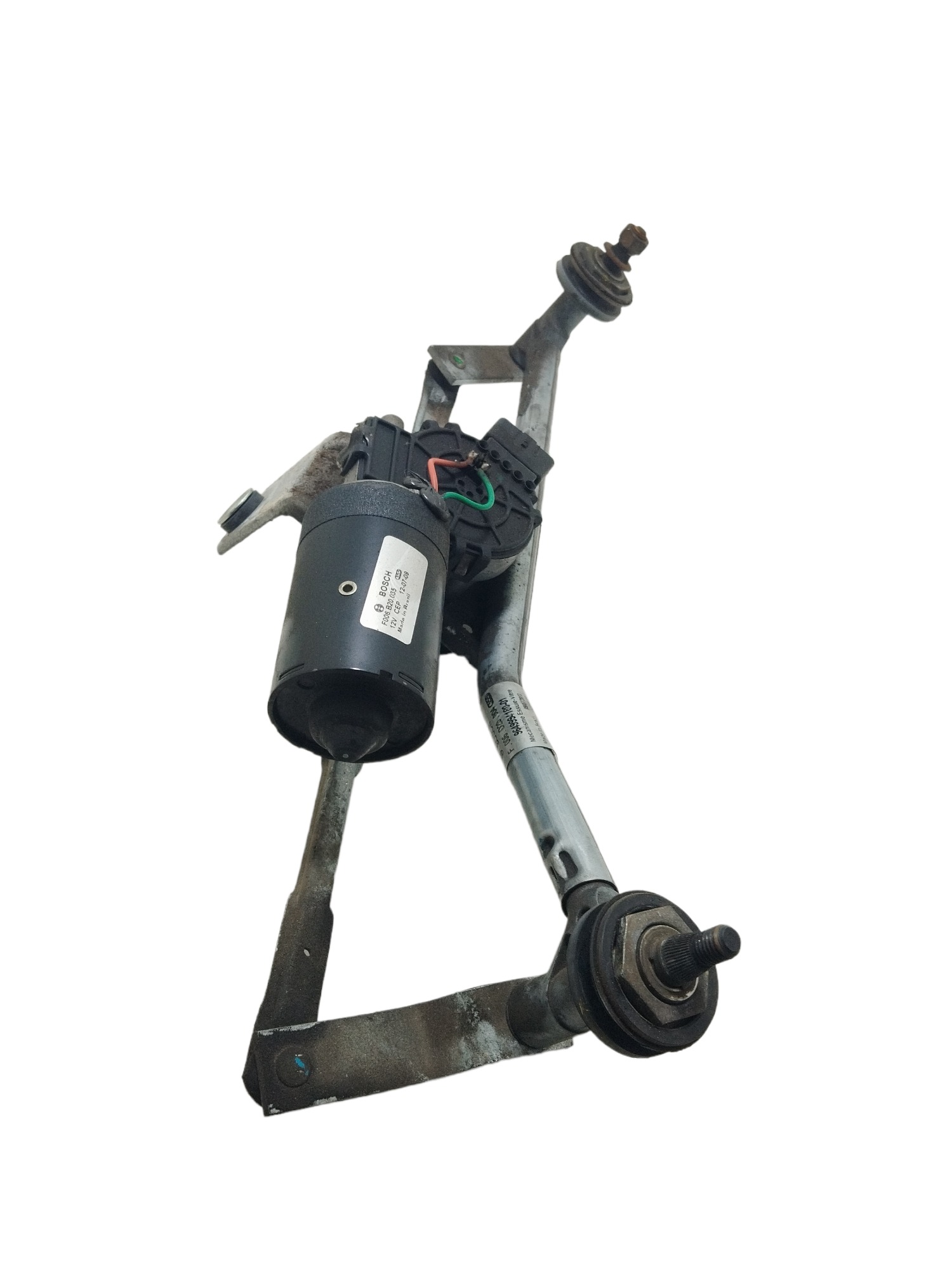 Motor Galharda Limpador Para-brisa Peugeot 207 2012/2013 2