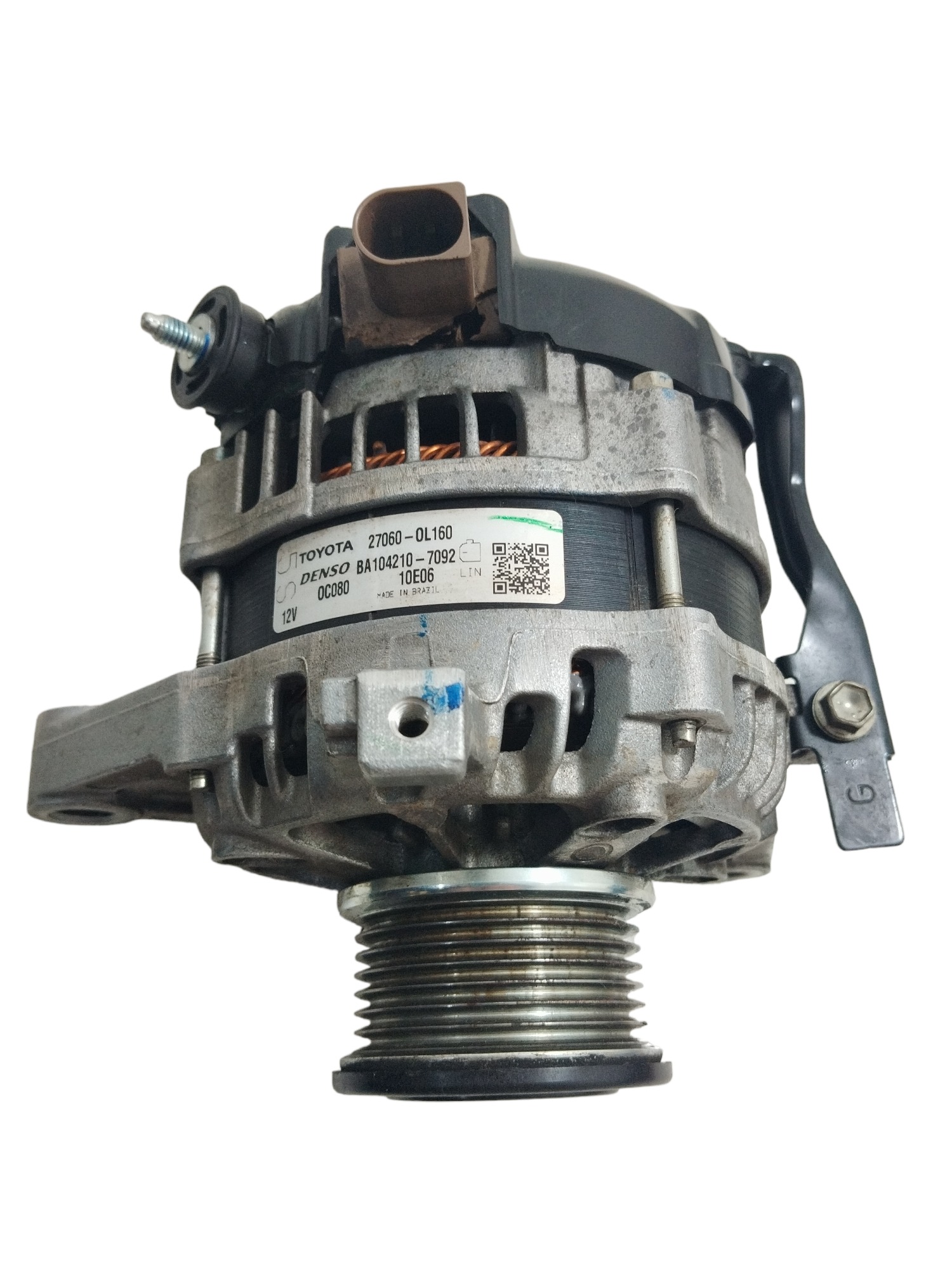 Alternador Toyota Hilux Sw4 Srx 2.8 2021/2022 270600l160 6