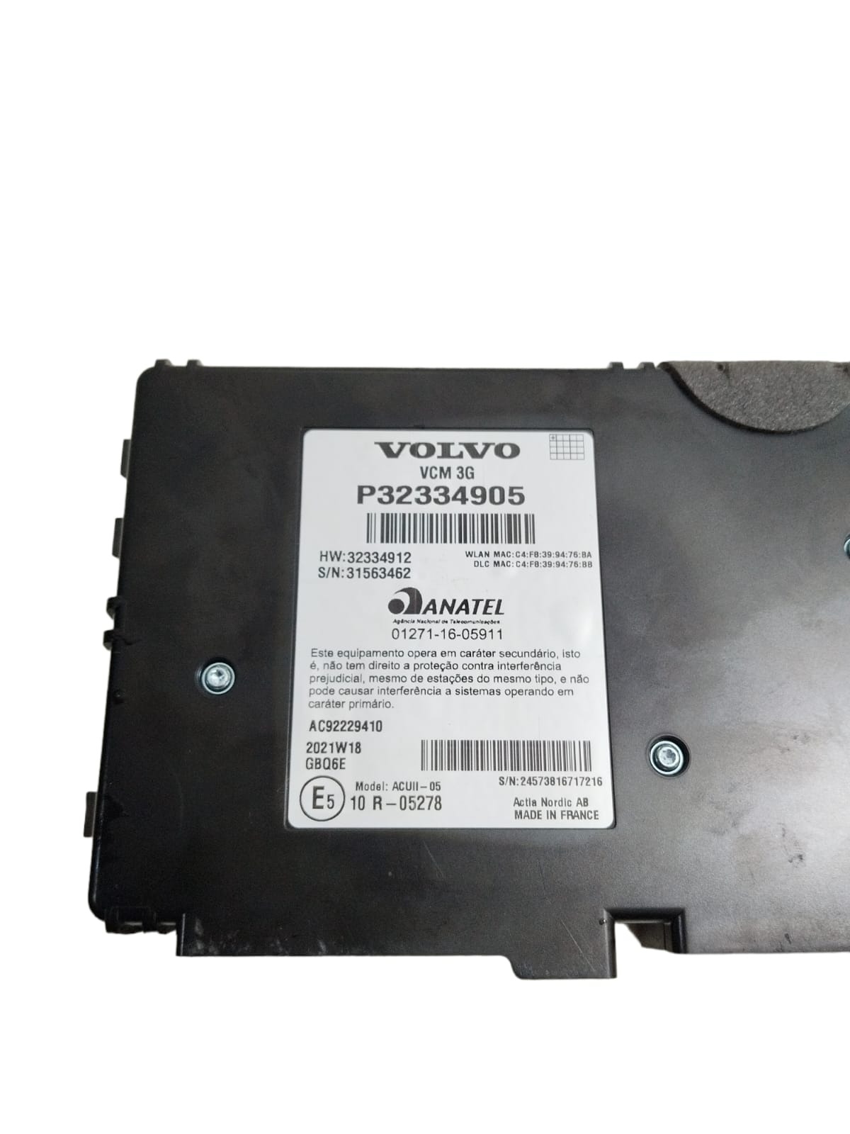 Módulo Unidade De Controle Ecu Volvo Xc90 2022 P32334905 7