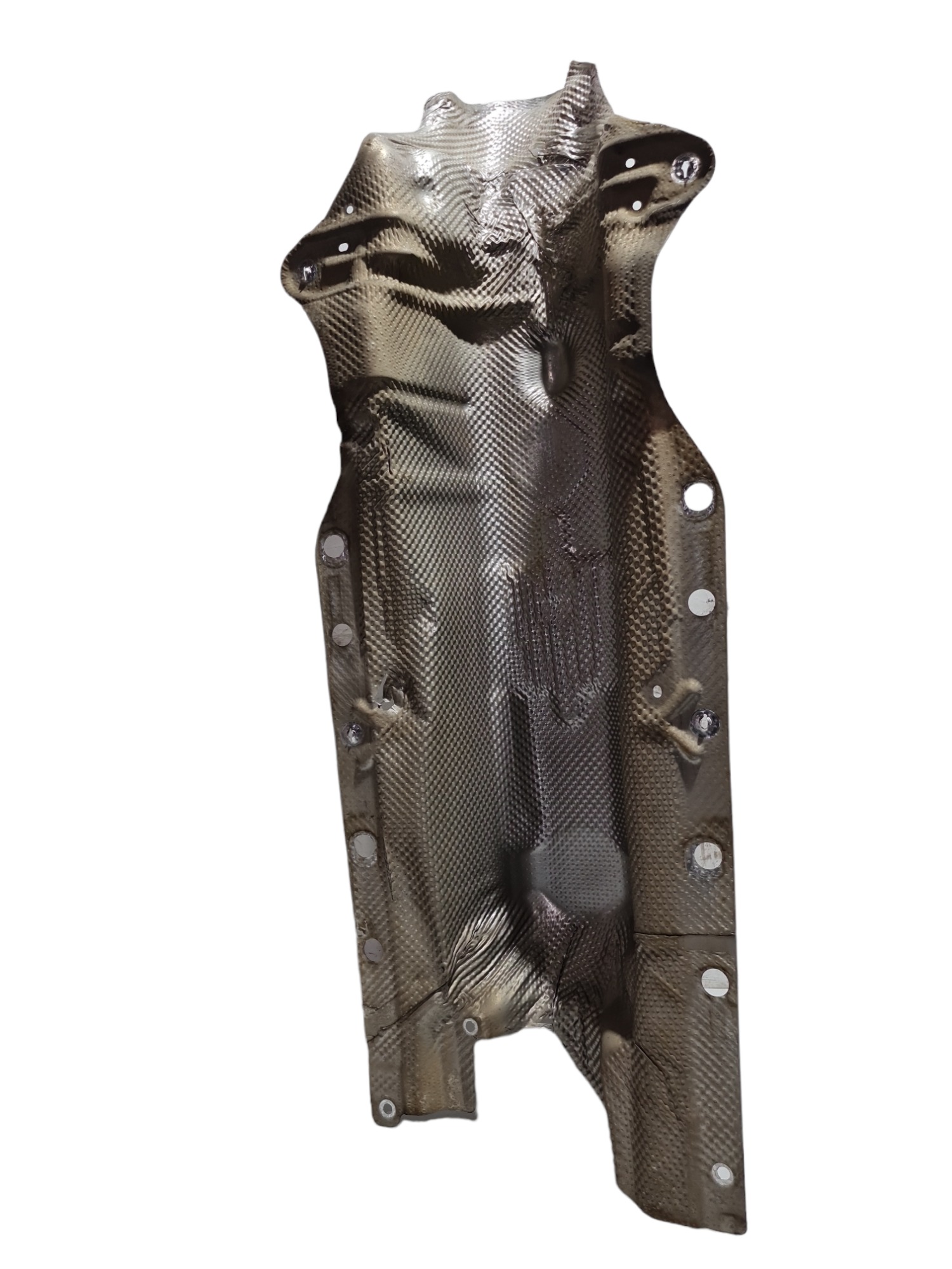 Defletor Calor Escapamento Peugeot 3008 Griffe Leve Detalh 4