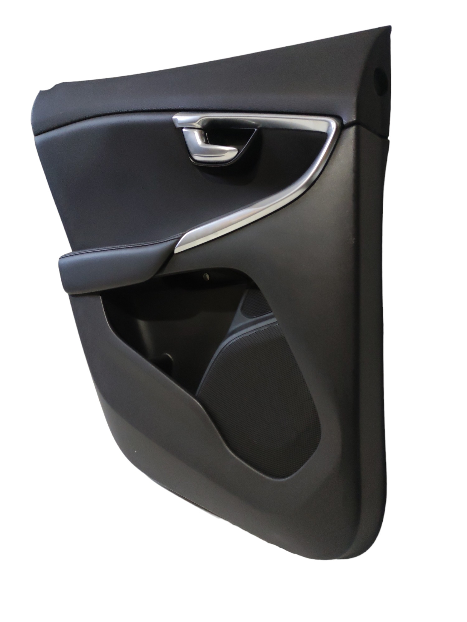 Forro Porta Traseira Esquerda Volvo V40 2017 2018 Completo Preto 4