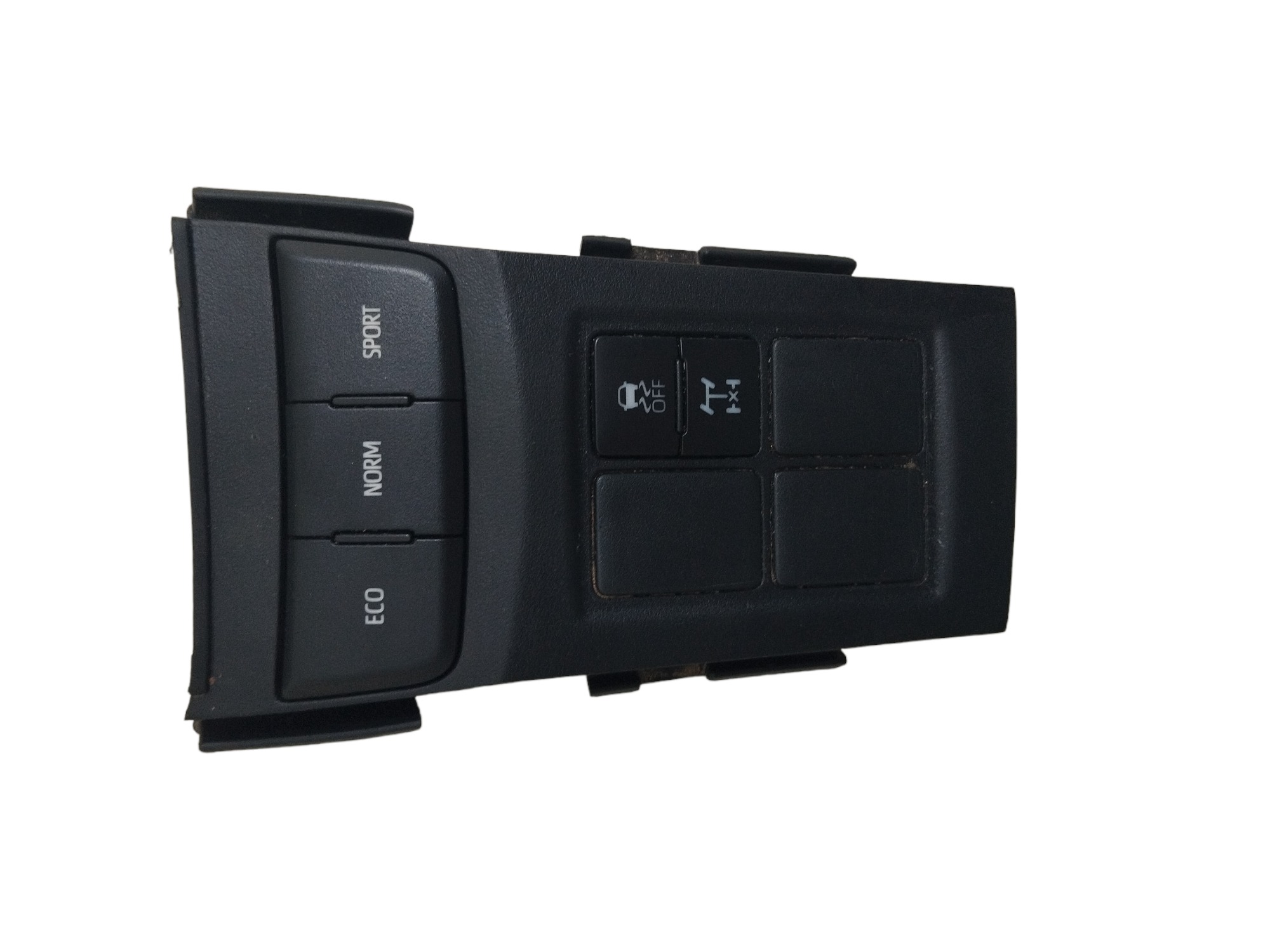 Moldura Com Botão Tração Sport Hilux Sw4 2021/2022 2023 2