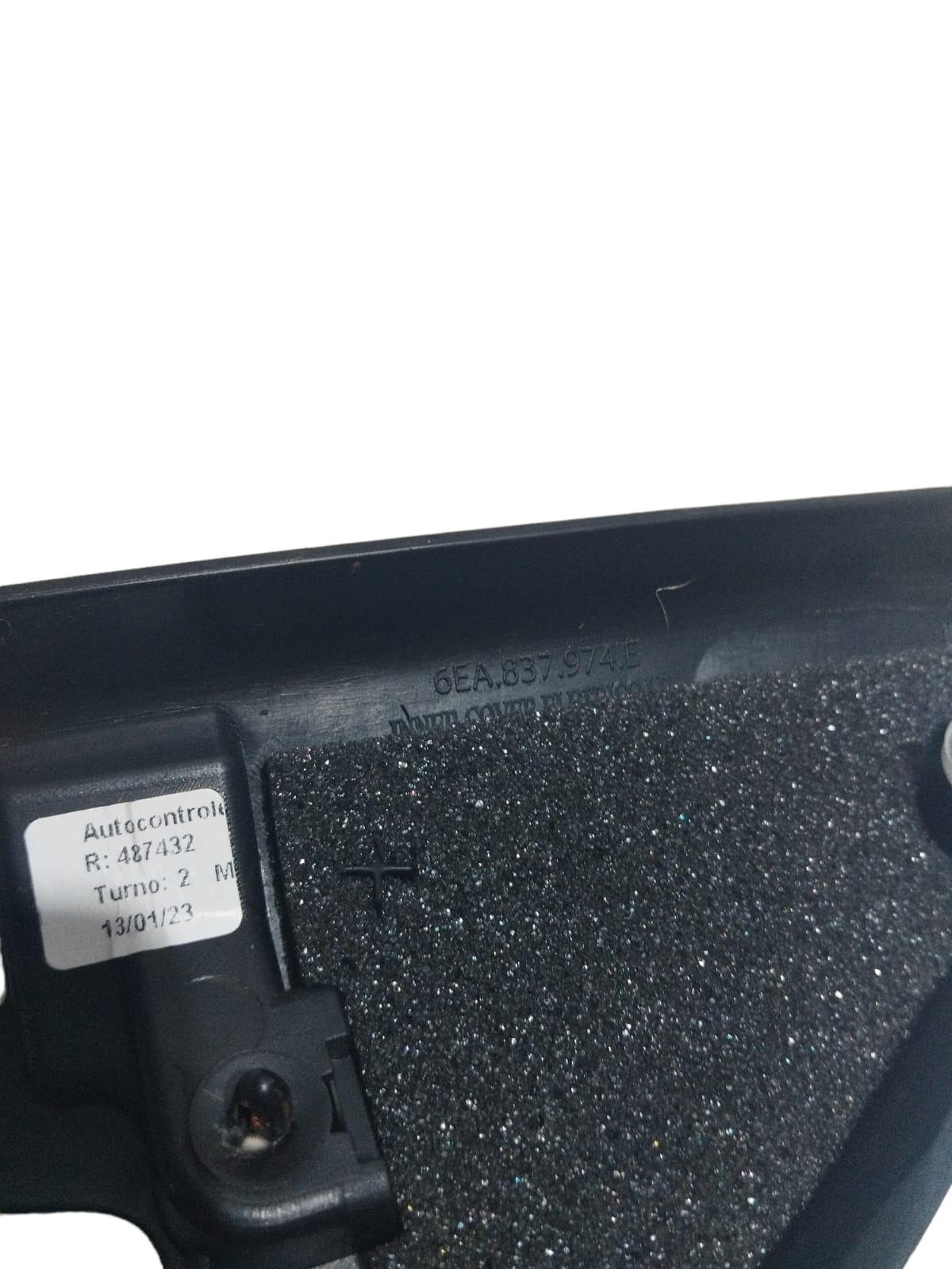 Acabamento Retrovisor Dianteiro Direito Volkswagen Nivus  Preto 4