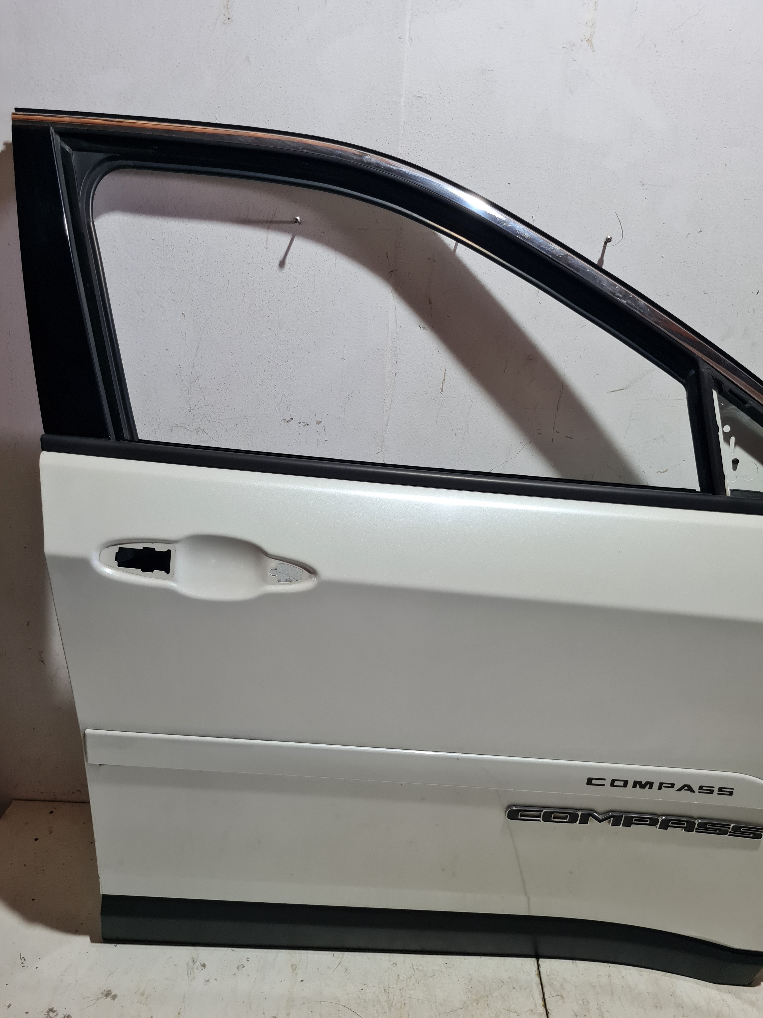 Porta Dianteira Direita Jeep Compass 2018 Ótimo Estado Dianteira Direito Perola 4