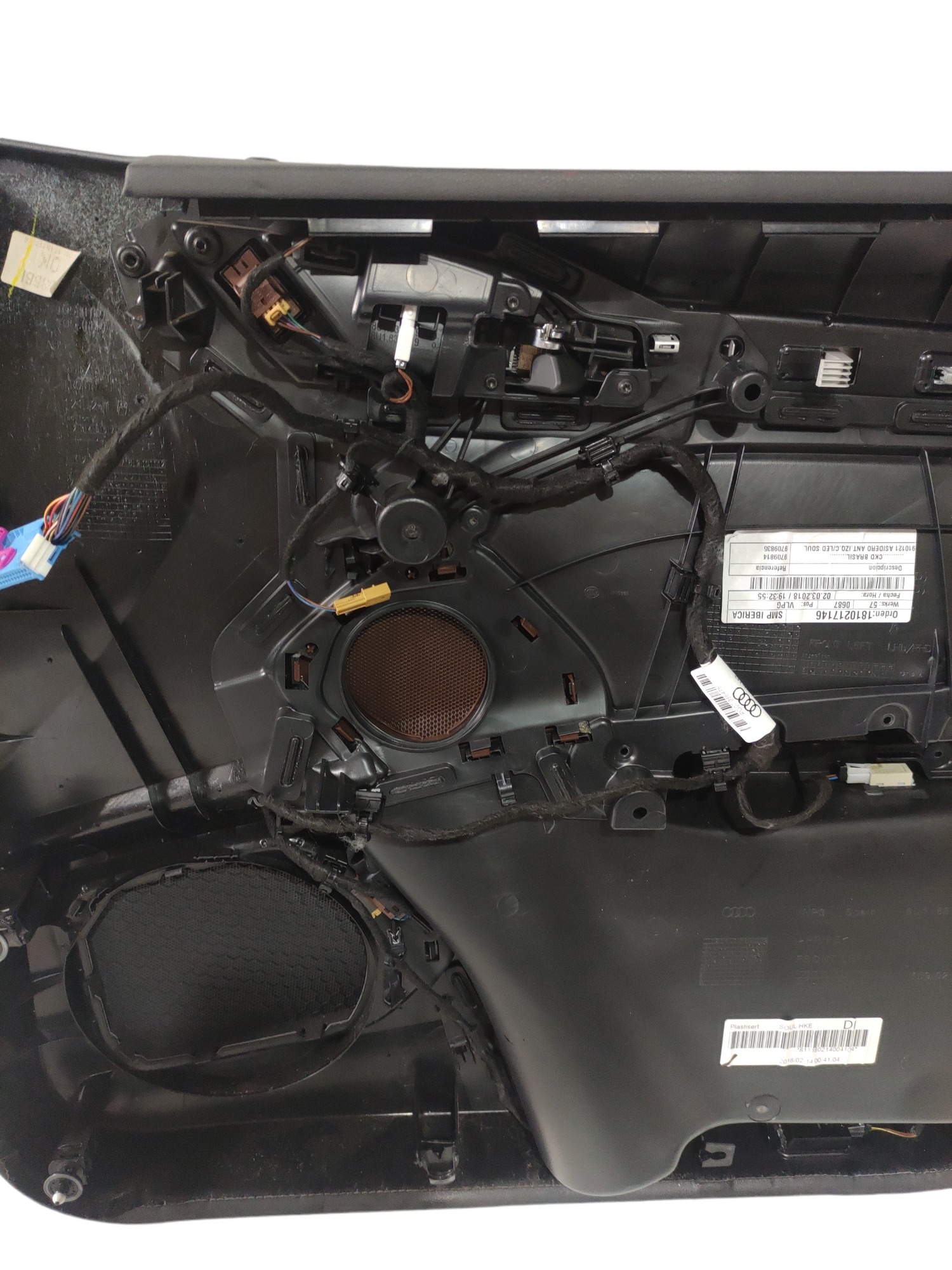 Forro Porta Dianteiro Esquerd Audi Q3 2017/2018 8u1867105a Preto 5