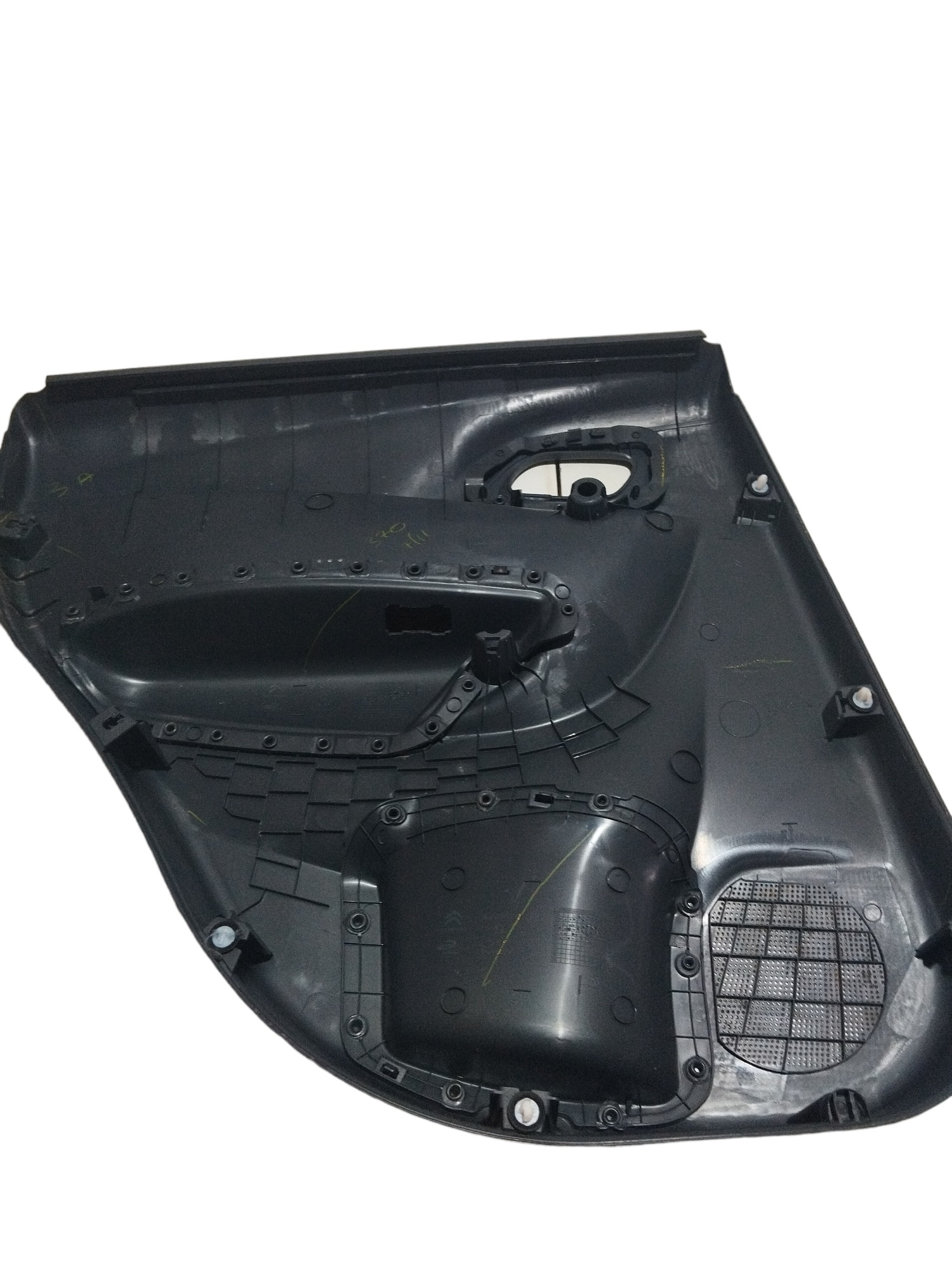 Forro De Porta Citroën C3 2017 Lado Direito Traseiro Cinza 3