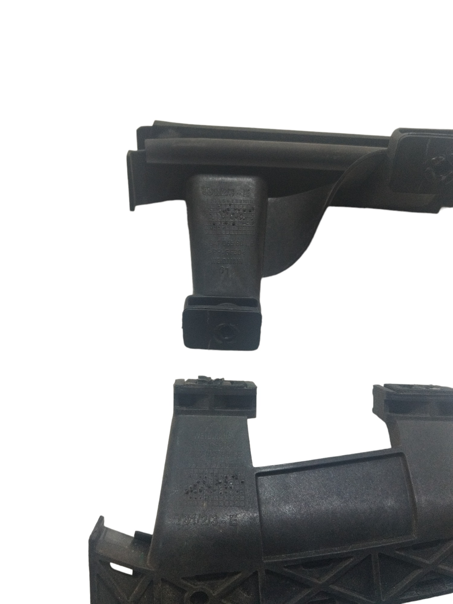Guias Vidro Dianteiro Esquerdo Peugeot 206 207 2007 A 2014 Preto 3