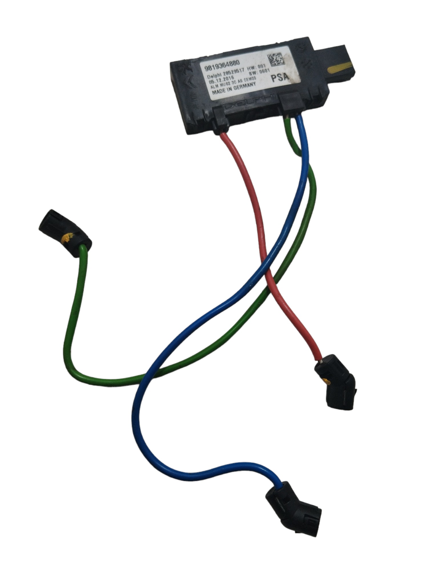 Chicote E Módulo Microfones Peugeot 3008 2017 A 2020 4