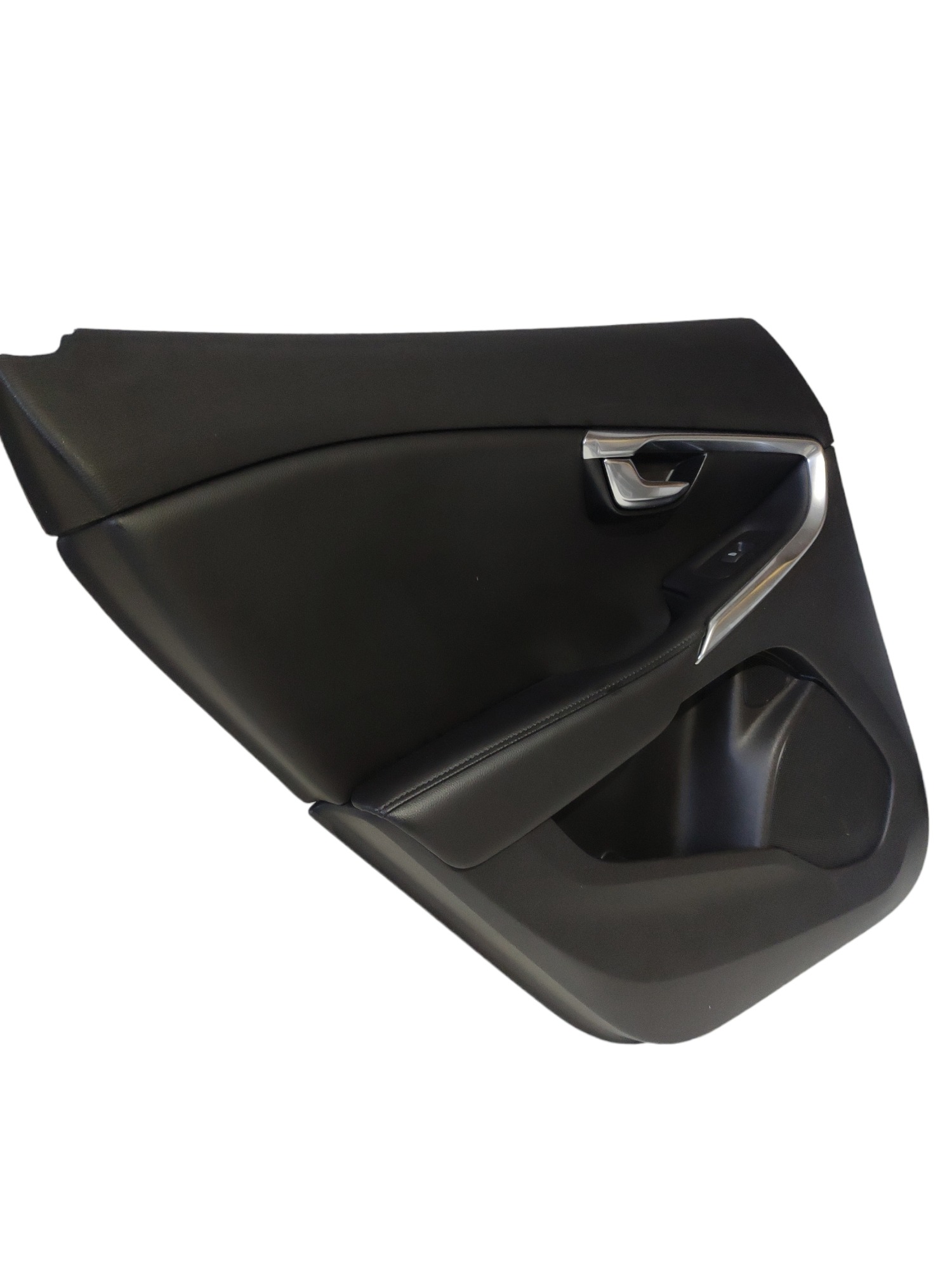 Forro Porta Traseira Esquerda Volvo V40 2017 2018 Completo Preto 2