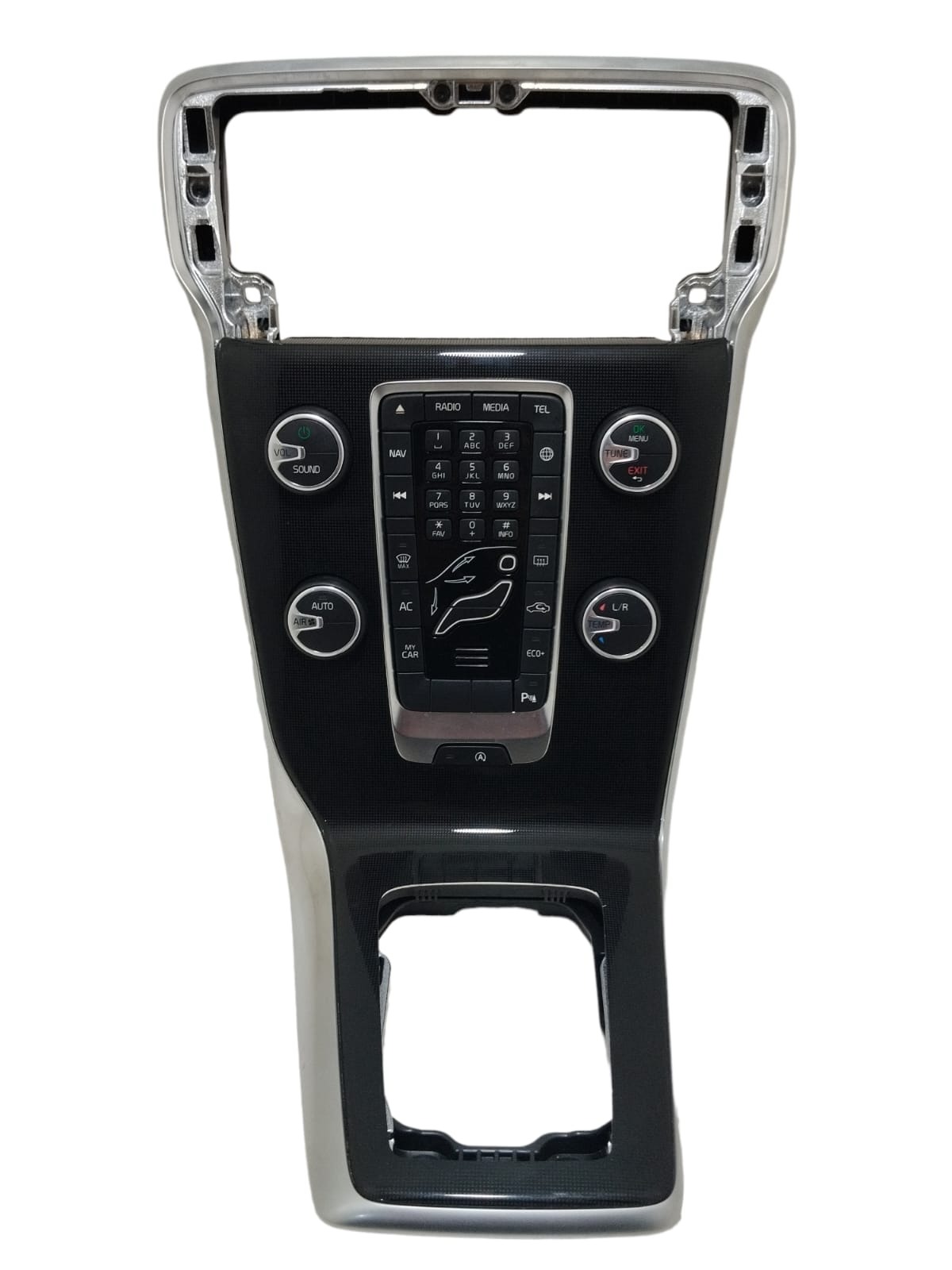 Painel Central Comando Ar Rádio Volvo V40 2017 2018 2019 1