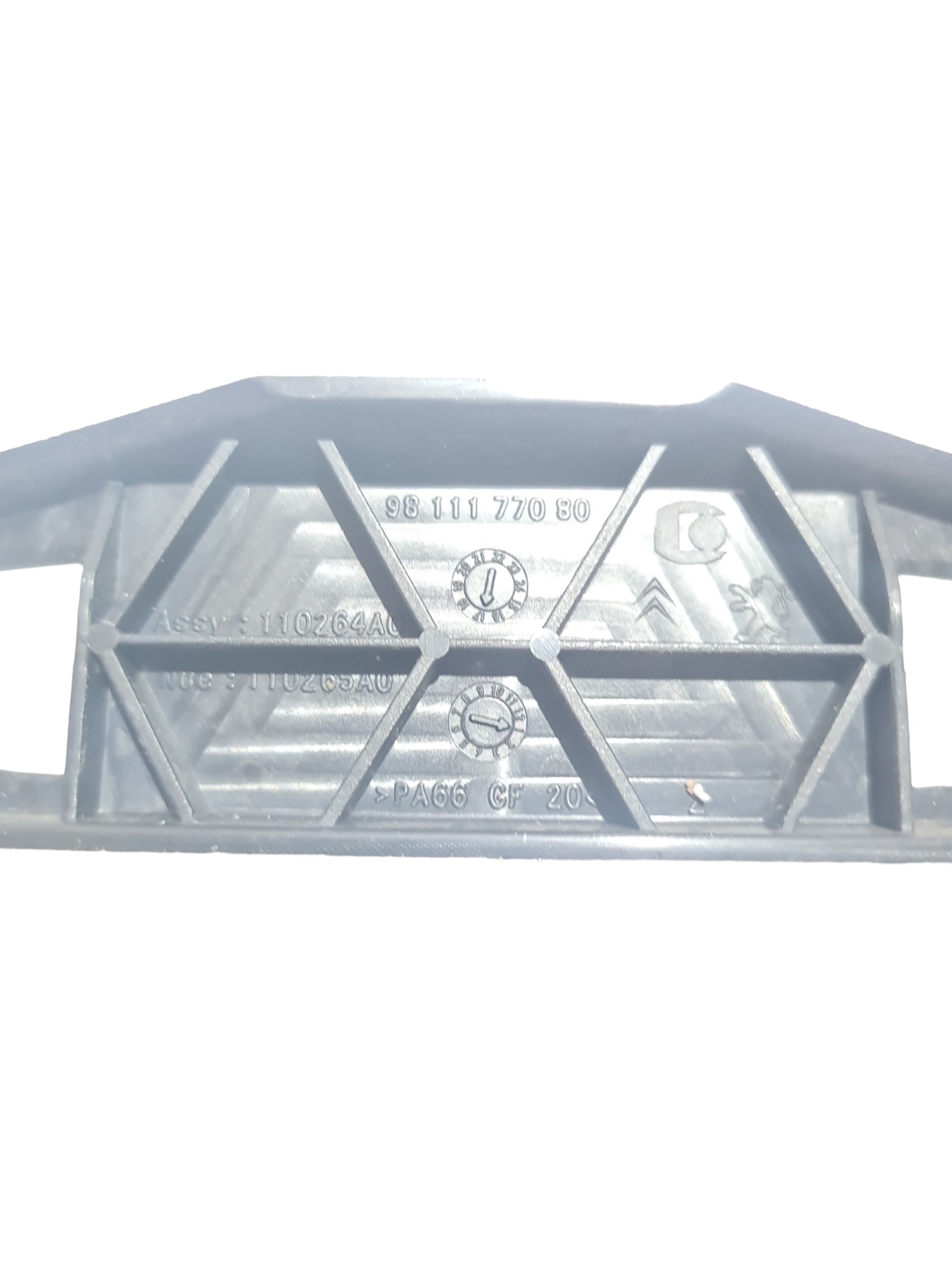 Suporte Alça Mão Teto Peugeot 3008 5008 2017 A 2020  Preto 4