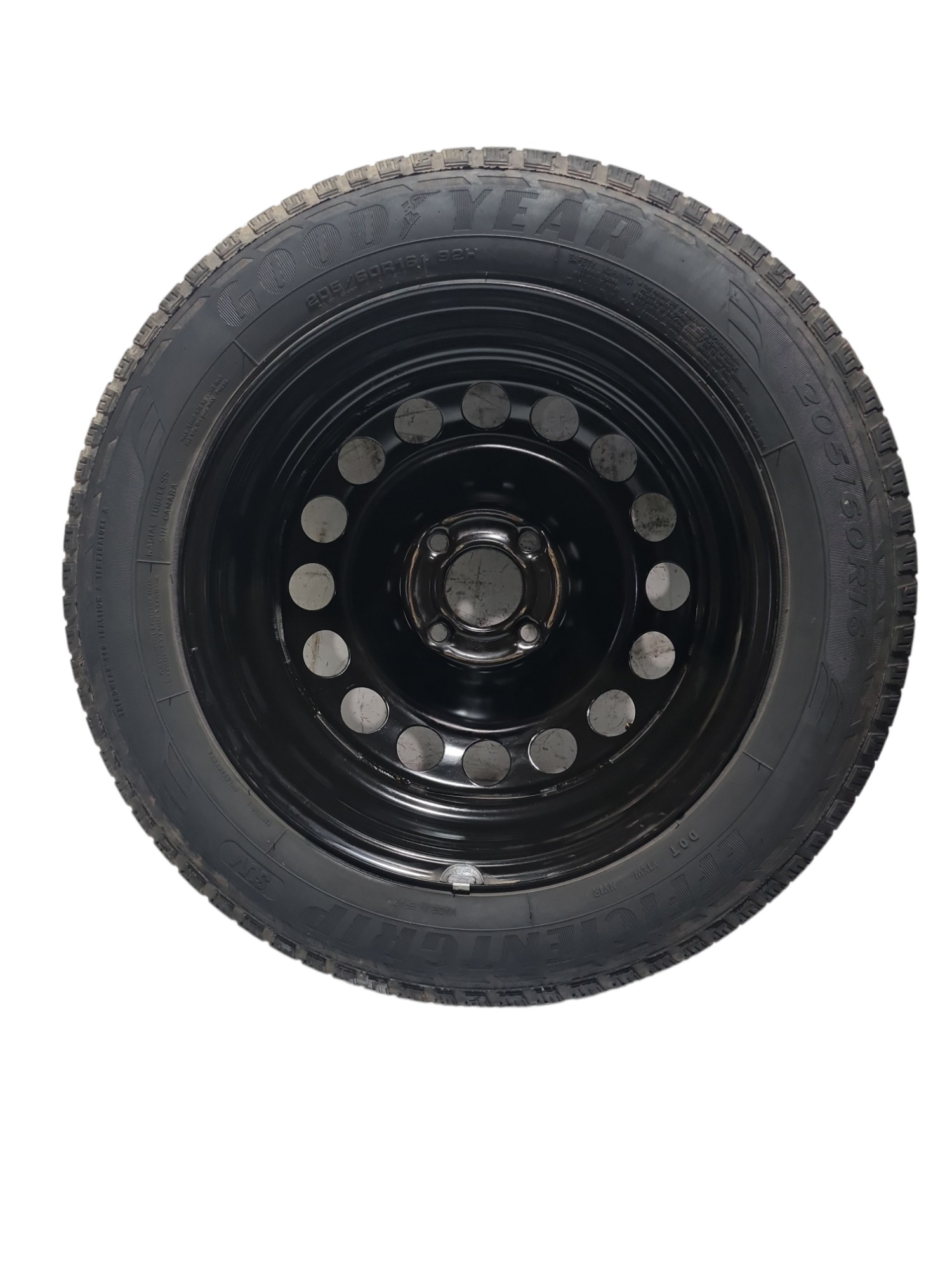 Roda Pneu Original Peugeot 2008 Aro 16 205/60 Leve Detalhe Preto 7