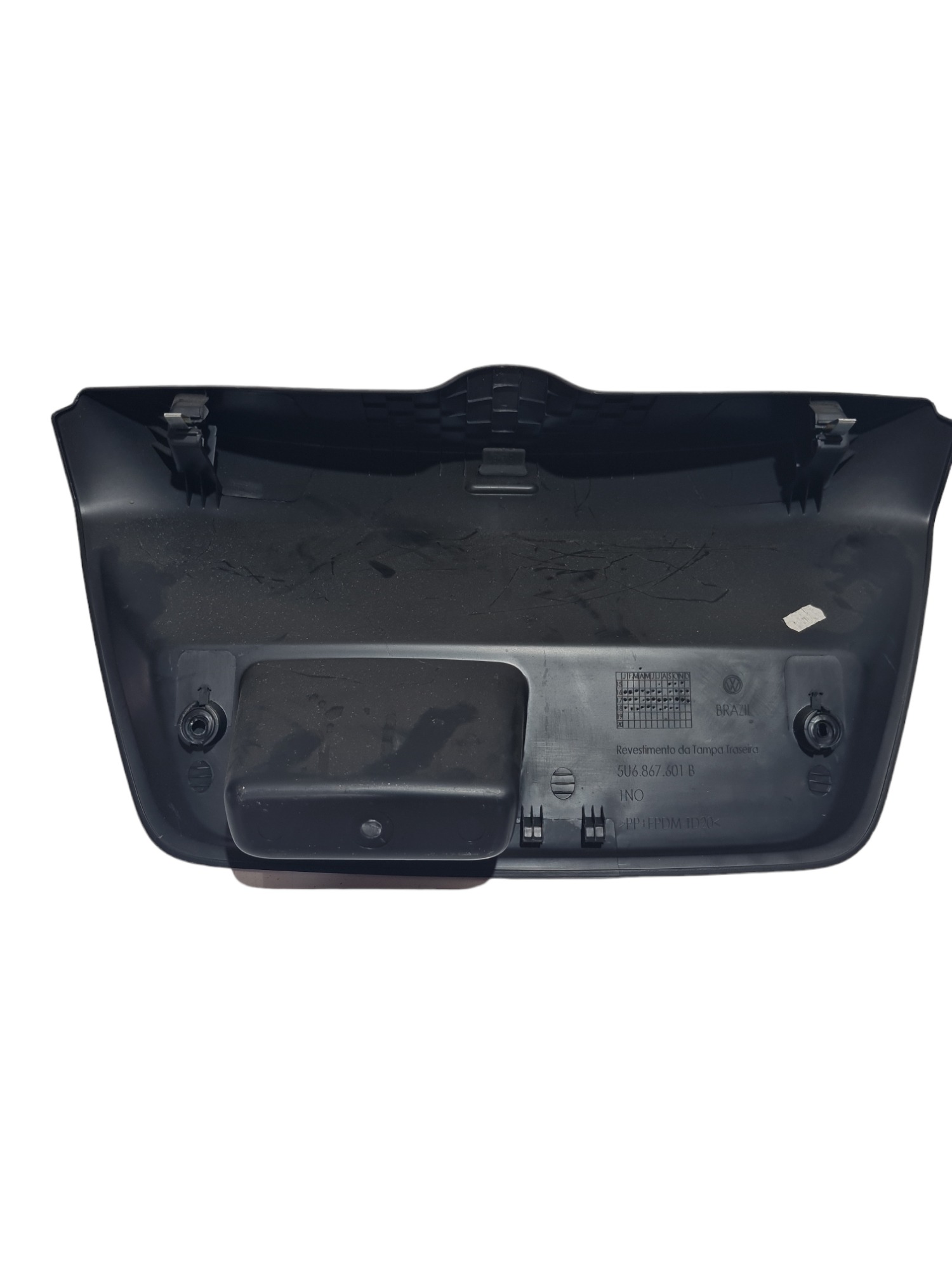Moldura Acabamento Tampa Traseira Vw Gol G7 G8 2018 5