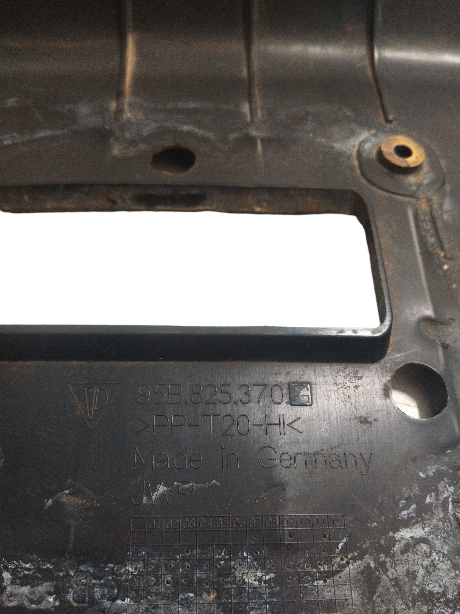 Protetor Porsche Macan 2021/2022 Código 95b825370g Preto 7
