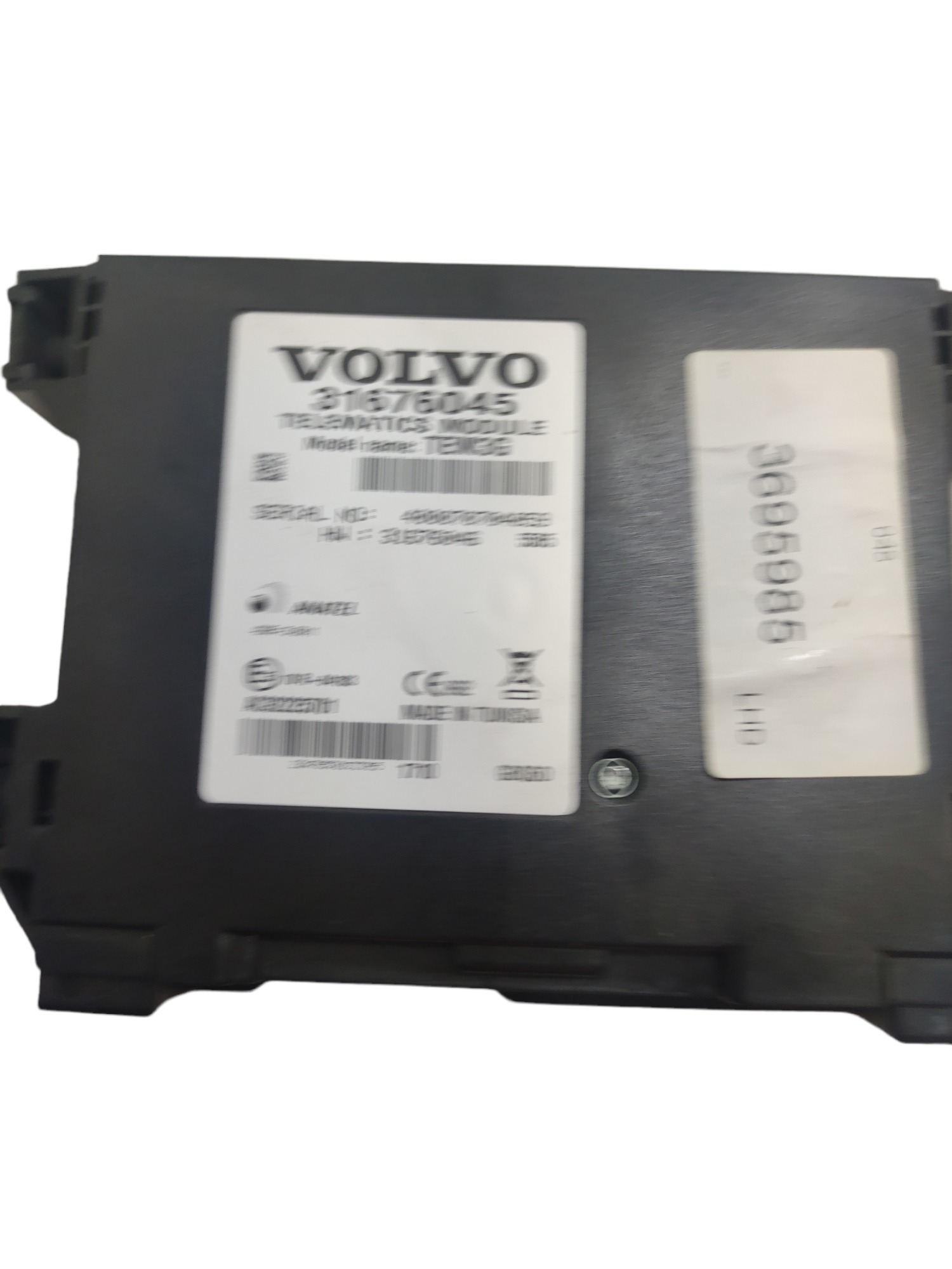 Módulo Sos Volvo V40 2017/2018 Xc60 31676045 4