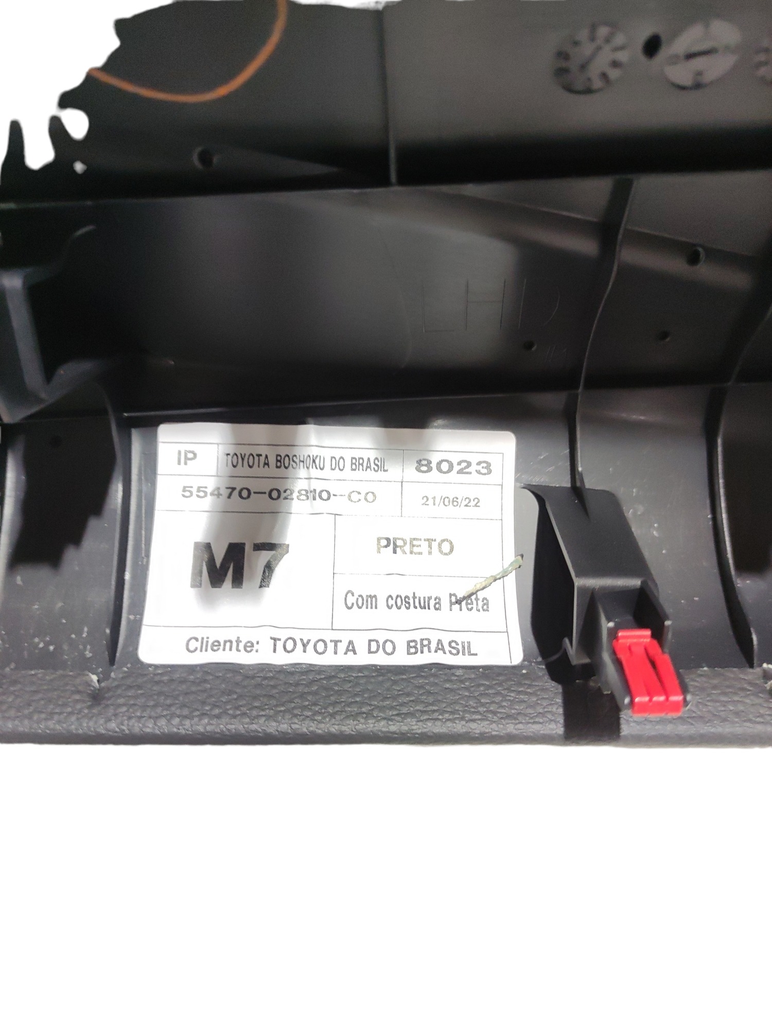 Moldura Acabamento Painel Toyota Corolla 2020 A 2023 6