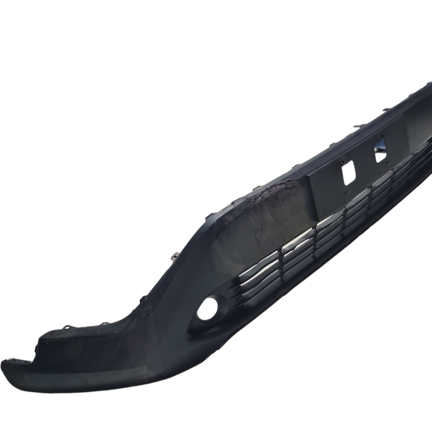 Spoiler Aplique Parachoque Dianteiro Corolla Cross Detalhe Preto 3