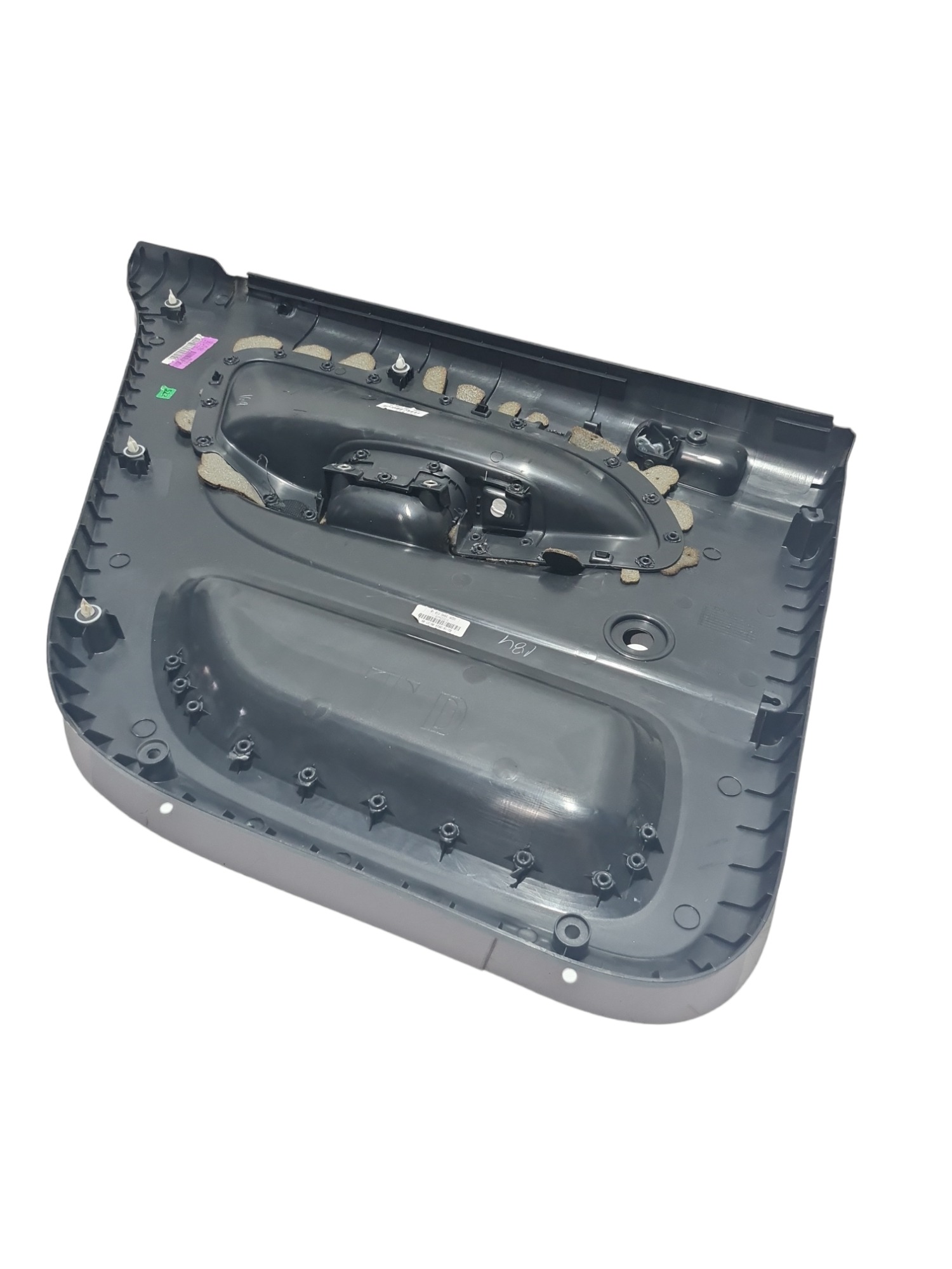 Maçaneta E Forro De Porta Traseiro Direito Vw Gol G8 2018 Preto 4