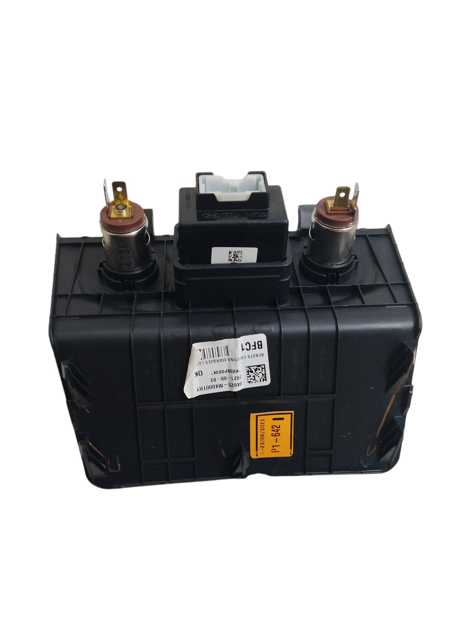 Entrada Usb E 12 V Aux Hyundai Creta 2021/2022 Original Preto 6