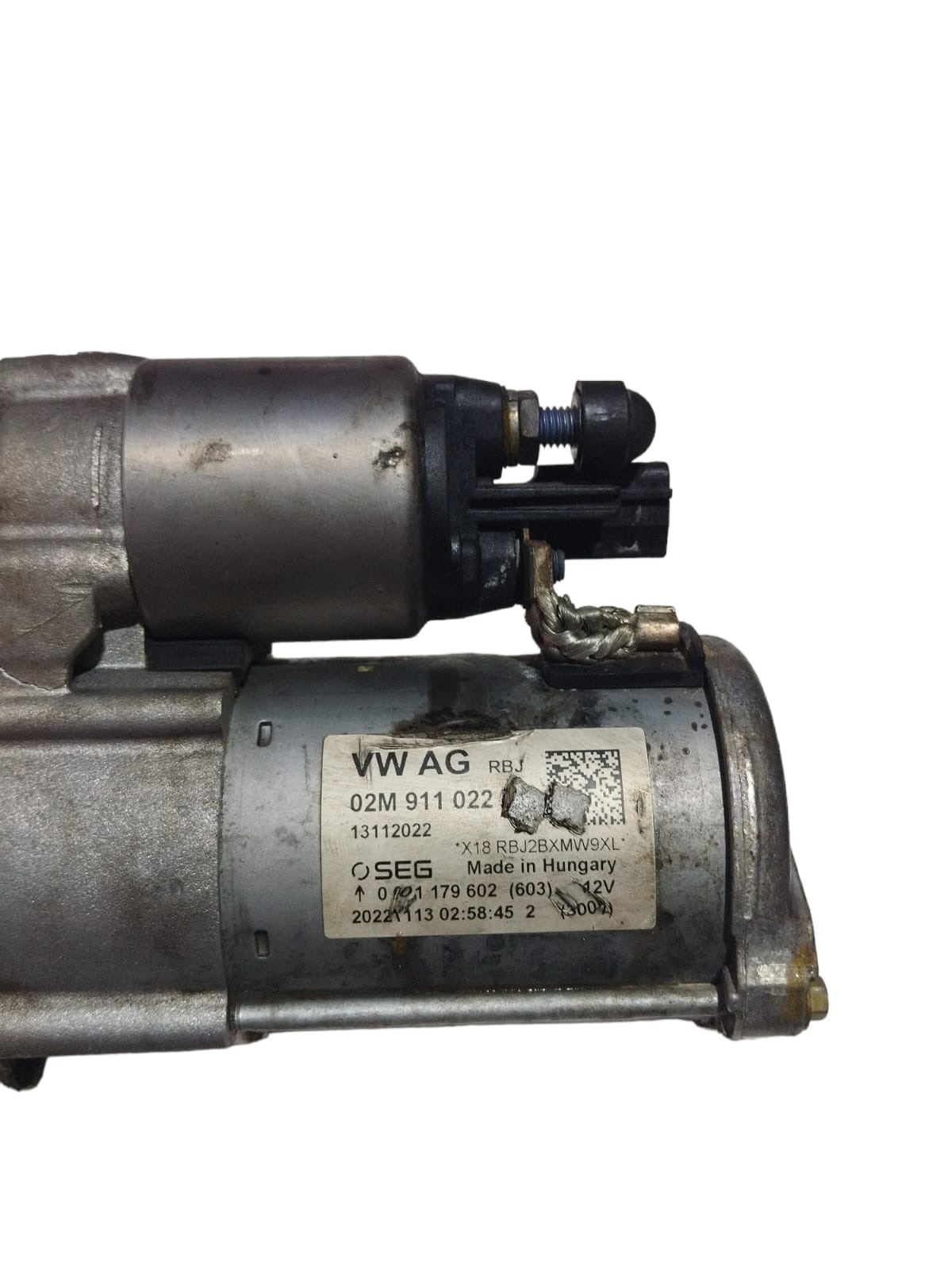 Motor Arranque Nivus Tcross Golf Jetta 02m911022f Detalhe 4