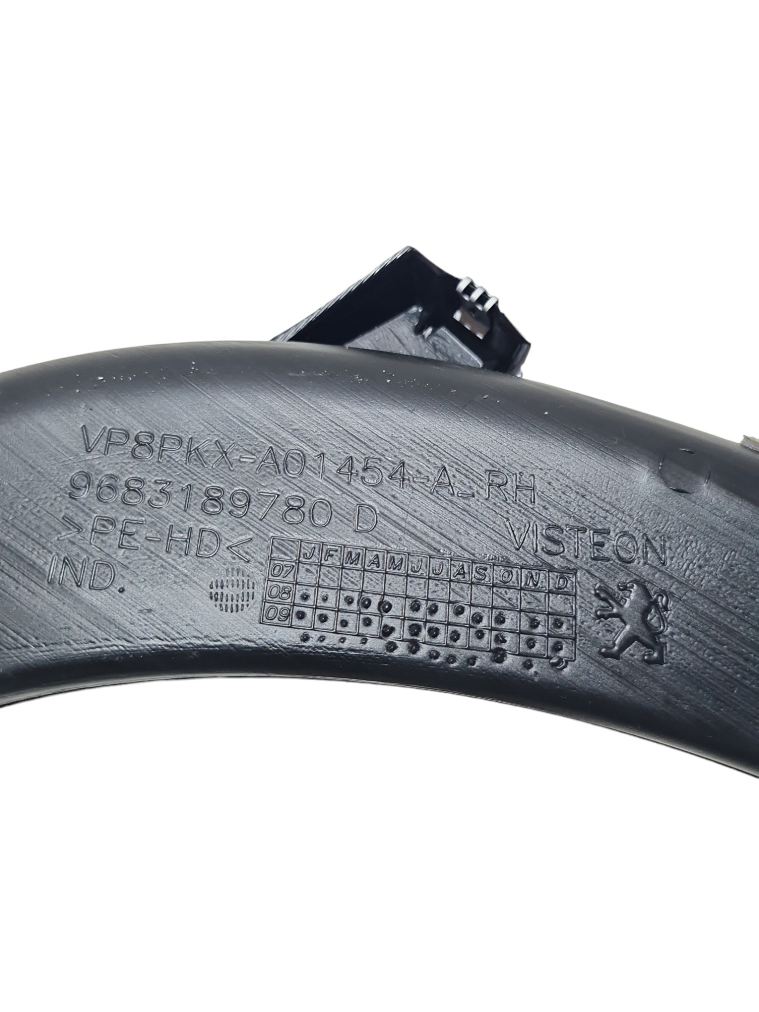 Duto Ar Condicionado Painel Peugeot 207 2012/2013 5