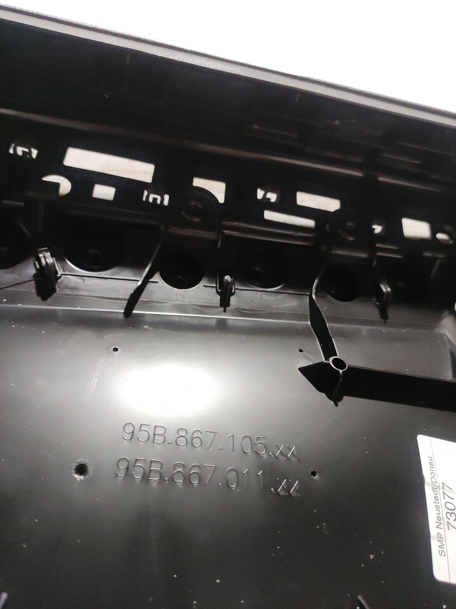 Forro Porta Dianteira Esquerda Porsche Macan 2021  Preto 5