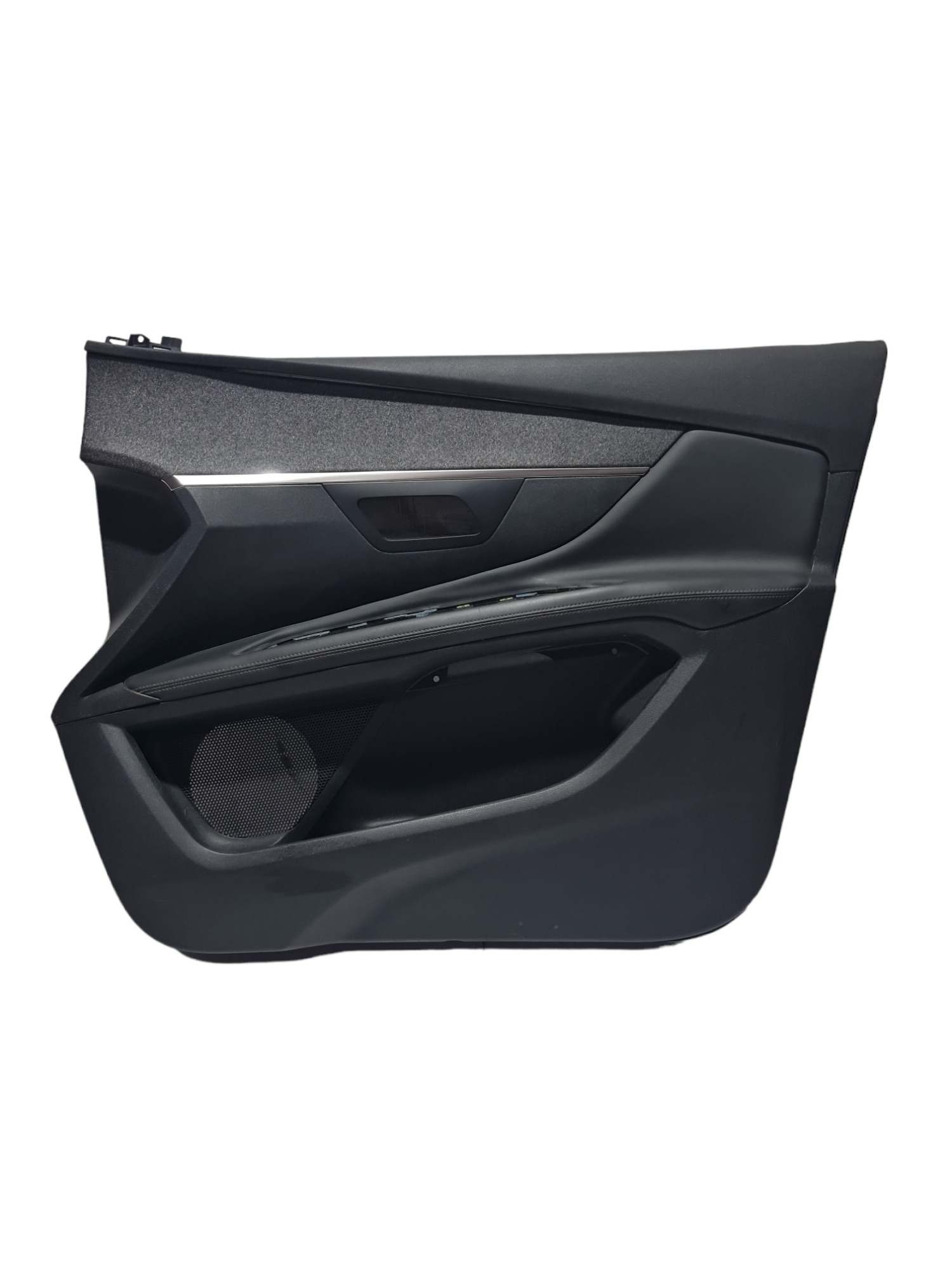 Forro Porta Dianteiro Direit Peugeot 3008 2018 Detalhe Ler Preto 1