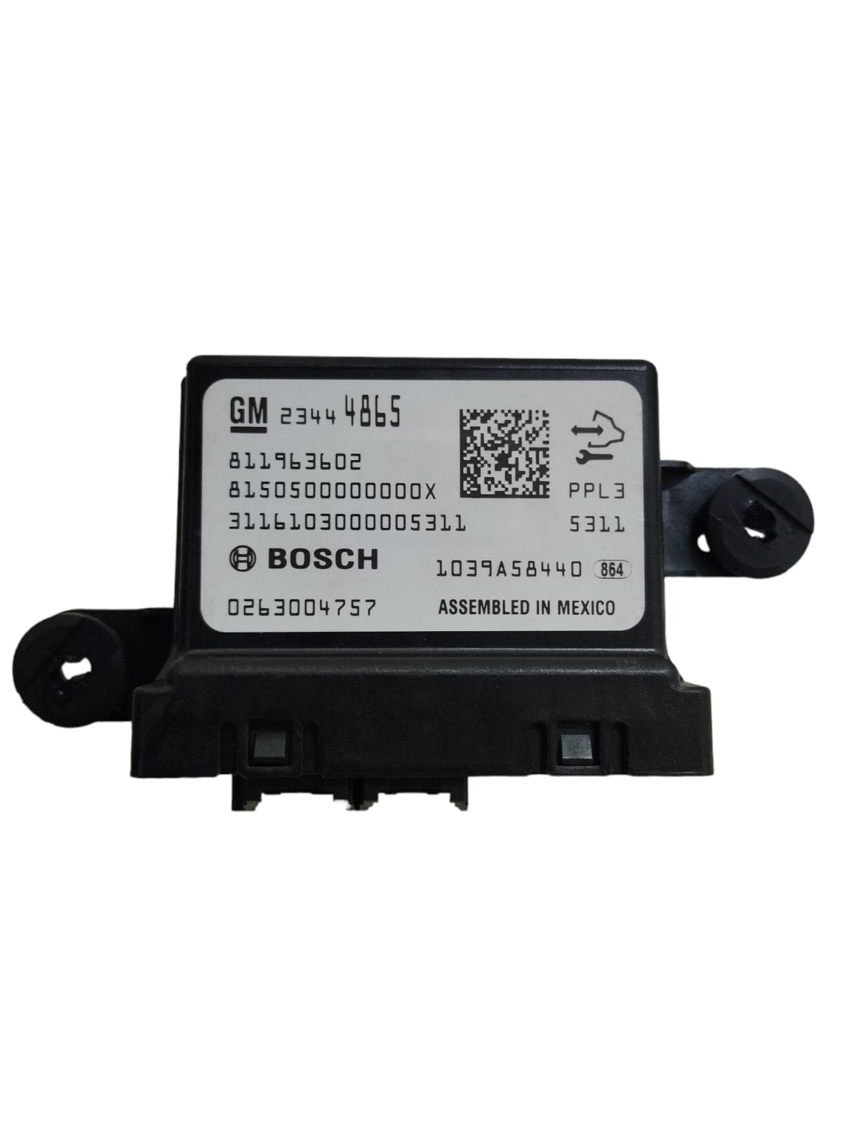 Módulo Sensor Estacionamento Gm Onix Spin Prisma 23444865 Preto 5