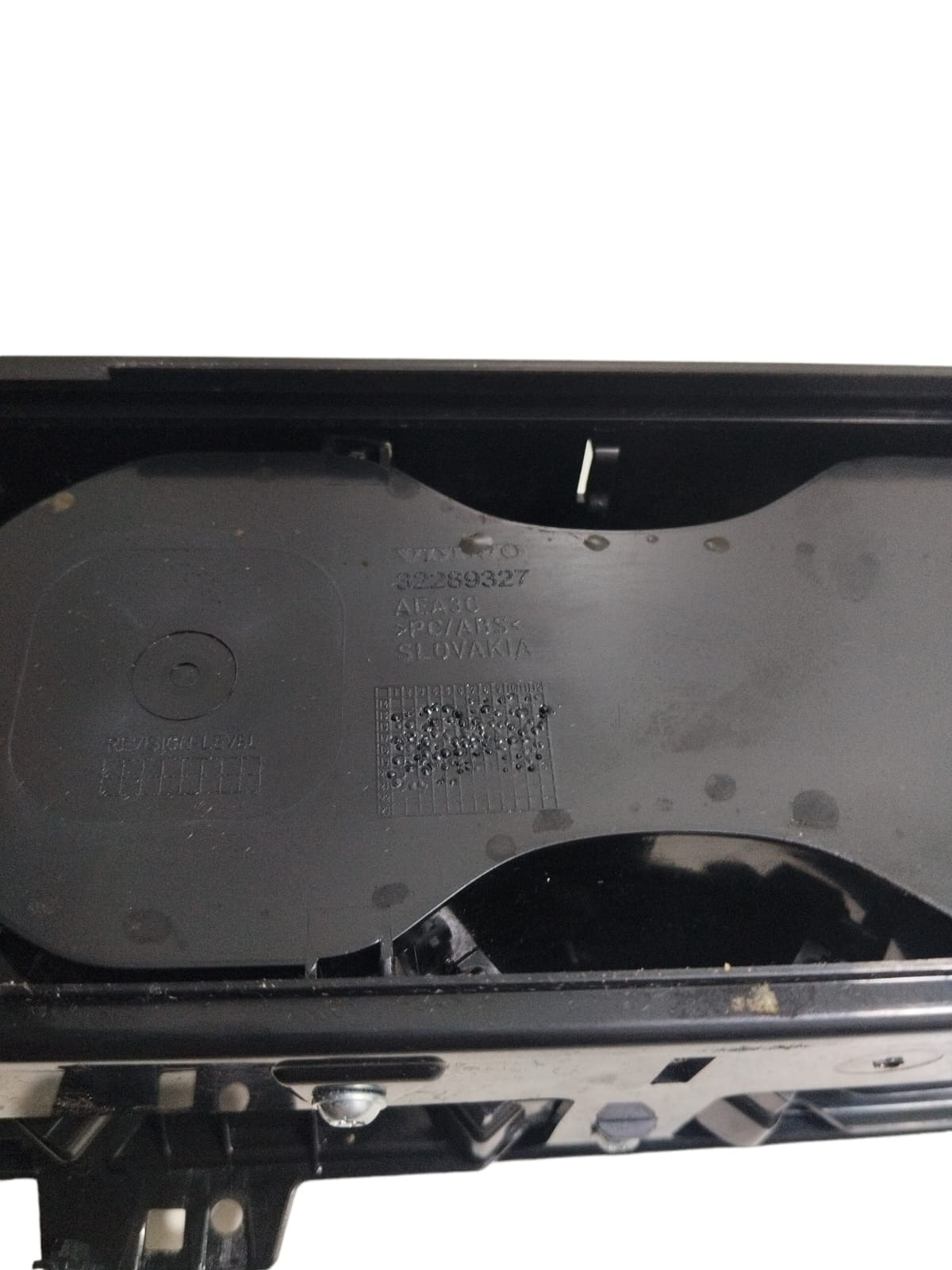Porta Copos Esteira Do Console Central Volvo Xc90 2021 22 Madeira 7