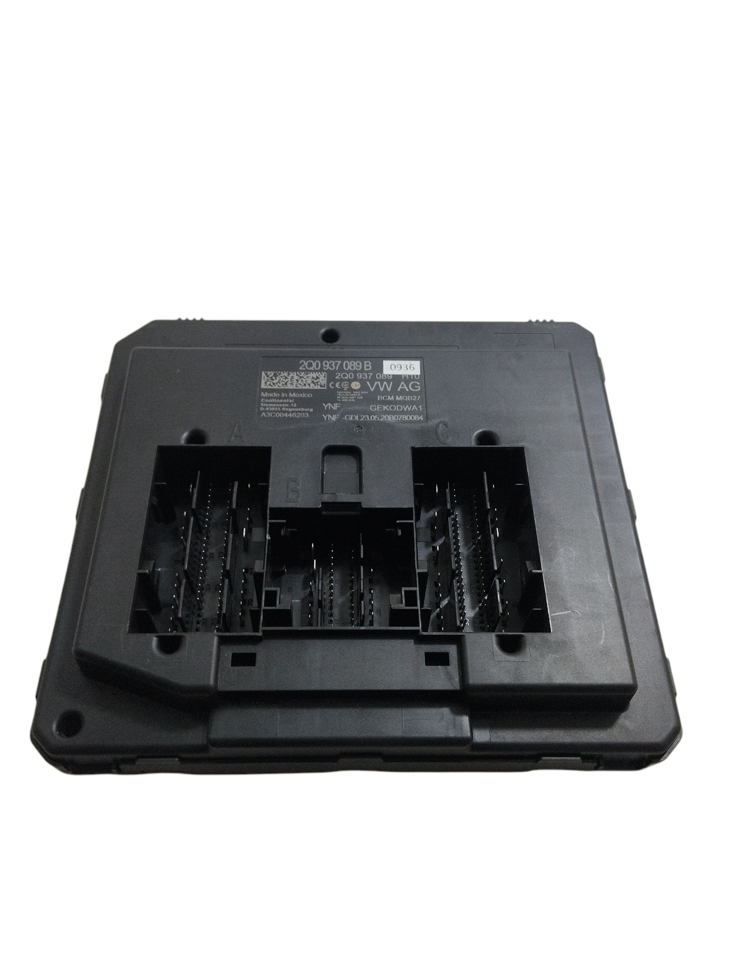 Módulo Central Conforto Bcm Volkswagen Tcross 2q0937089b 3