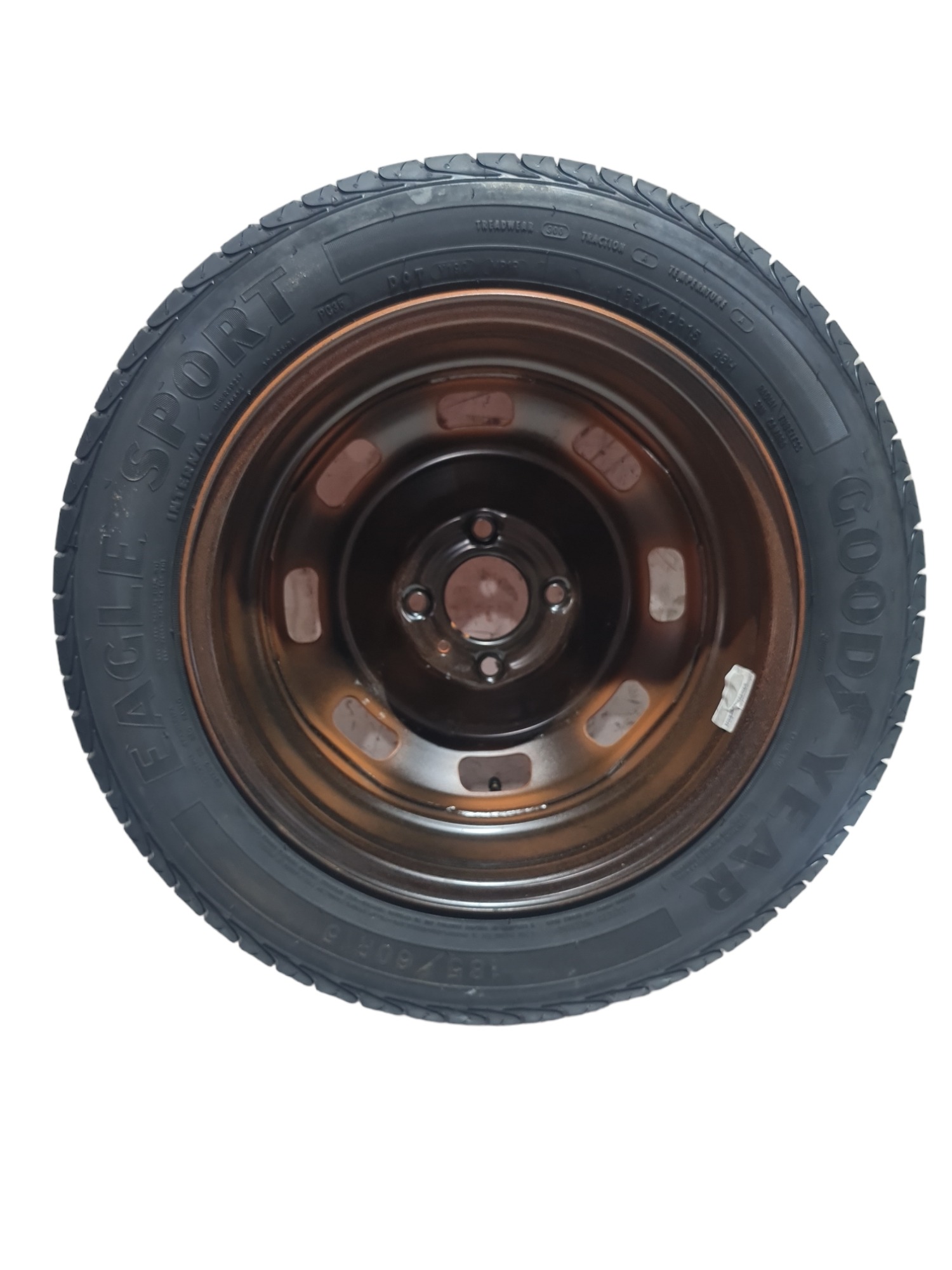 Estepe Peugeot 2008 Aro 15 185/60 Goodyear Seminovo Origin Laranja 5