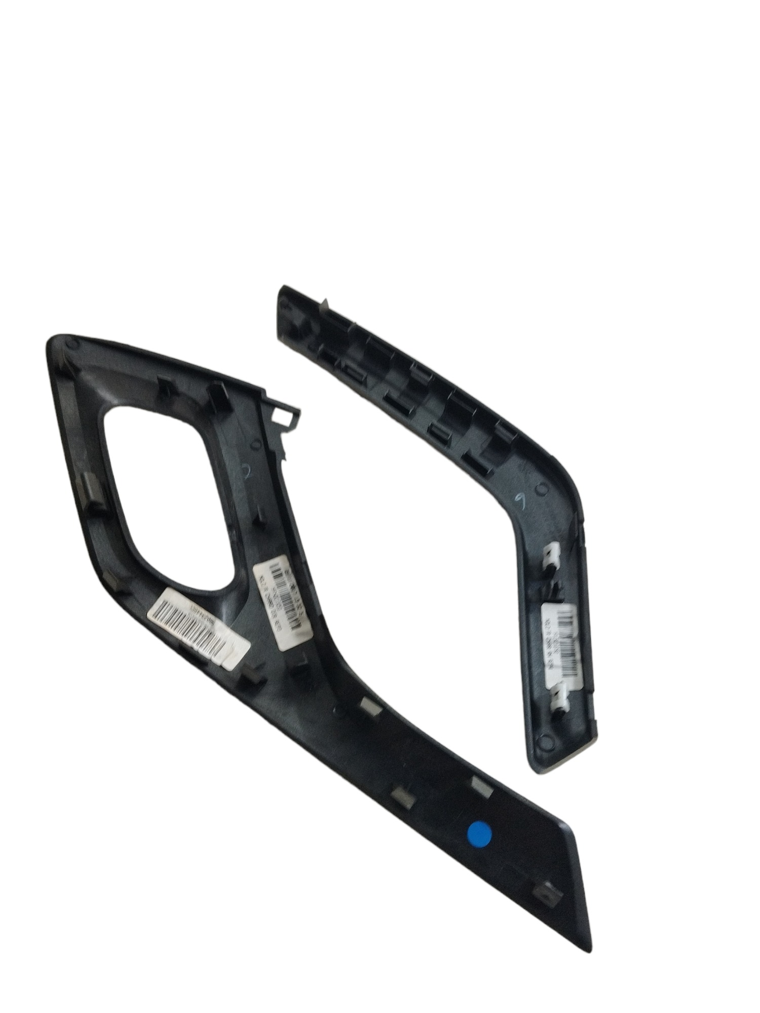 Acabamentos Porta Dianteira Direita Peugeot 2008 2017/2018 Prata Dianteira 6