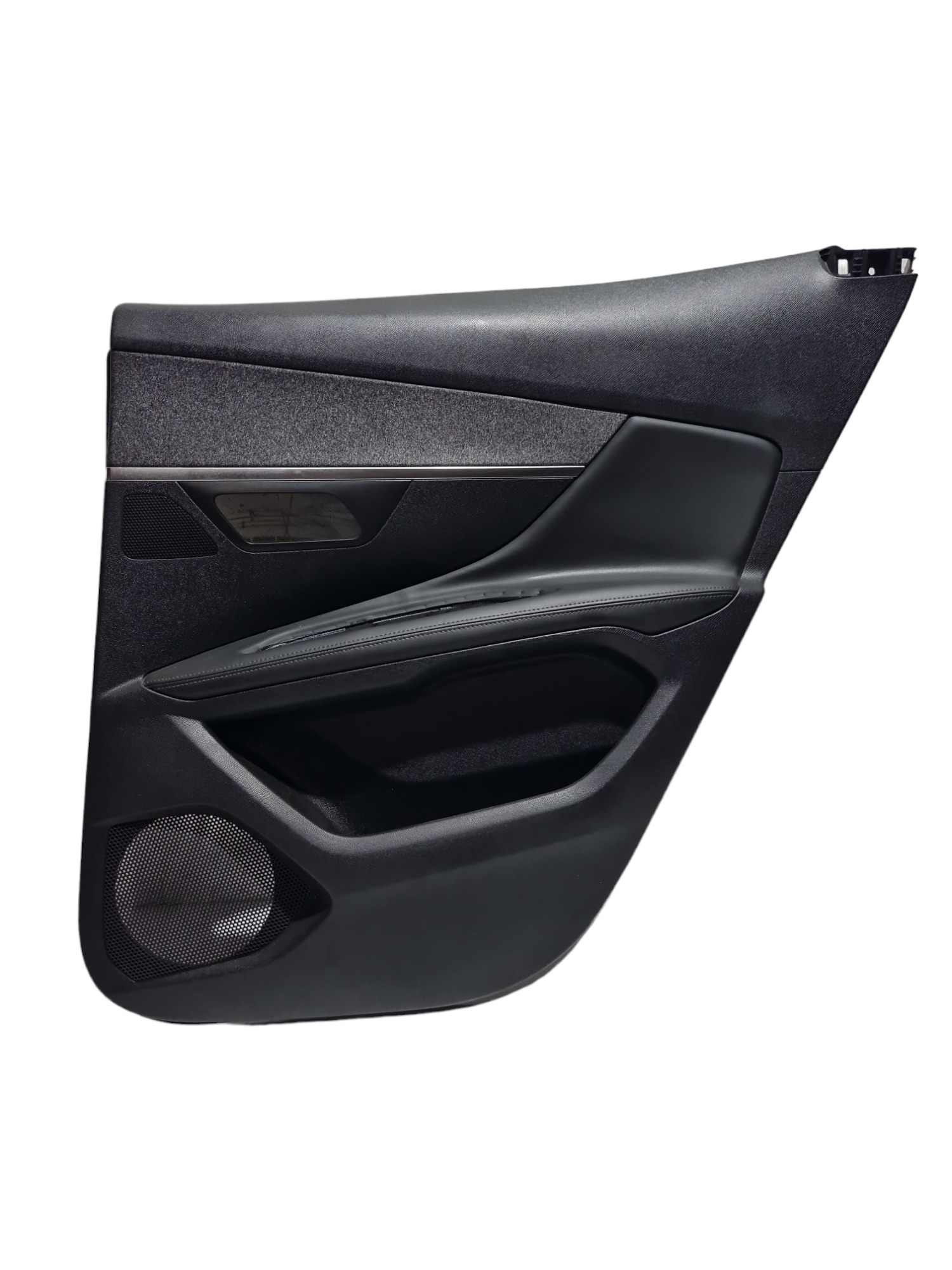 Forro Porta Traseiro Direito Peugeot 3008 C/ Detalhe Leia Preto 5