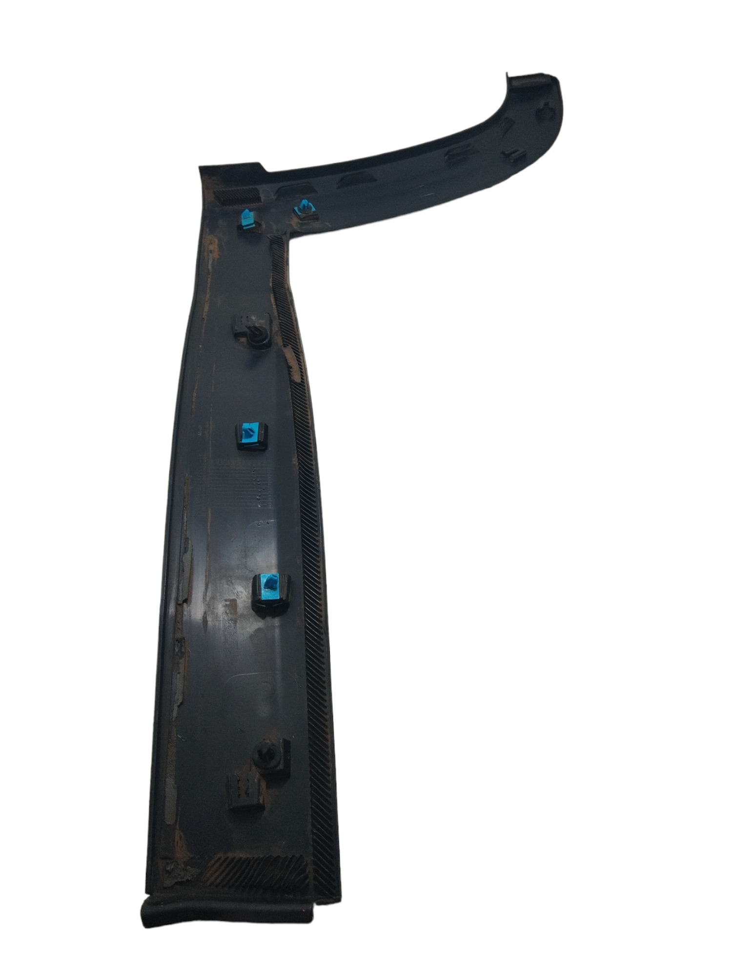 Moldura Friso Porta Traseira Esquerda Jeep Compass Detalhe Preto 2