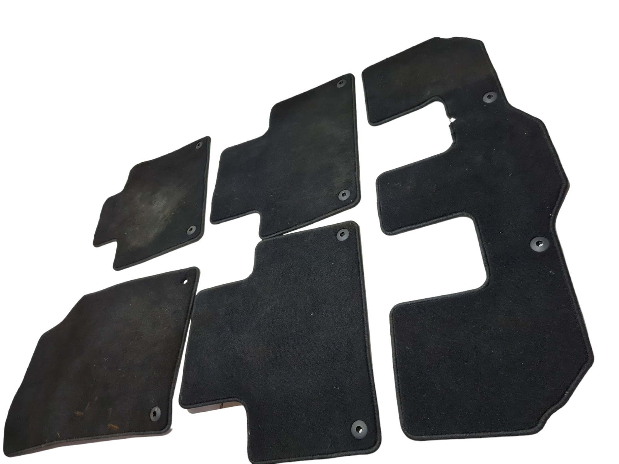 Jogo De Tapete Original Volvo Xc90 2021/2022 Preto 5