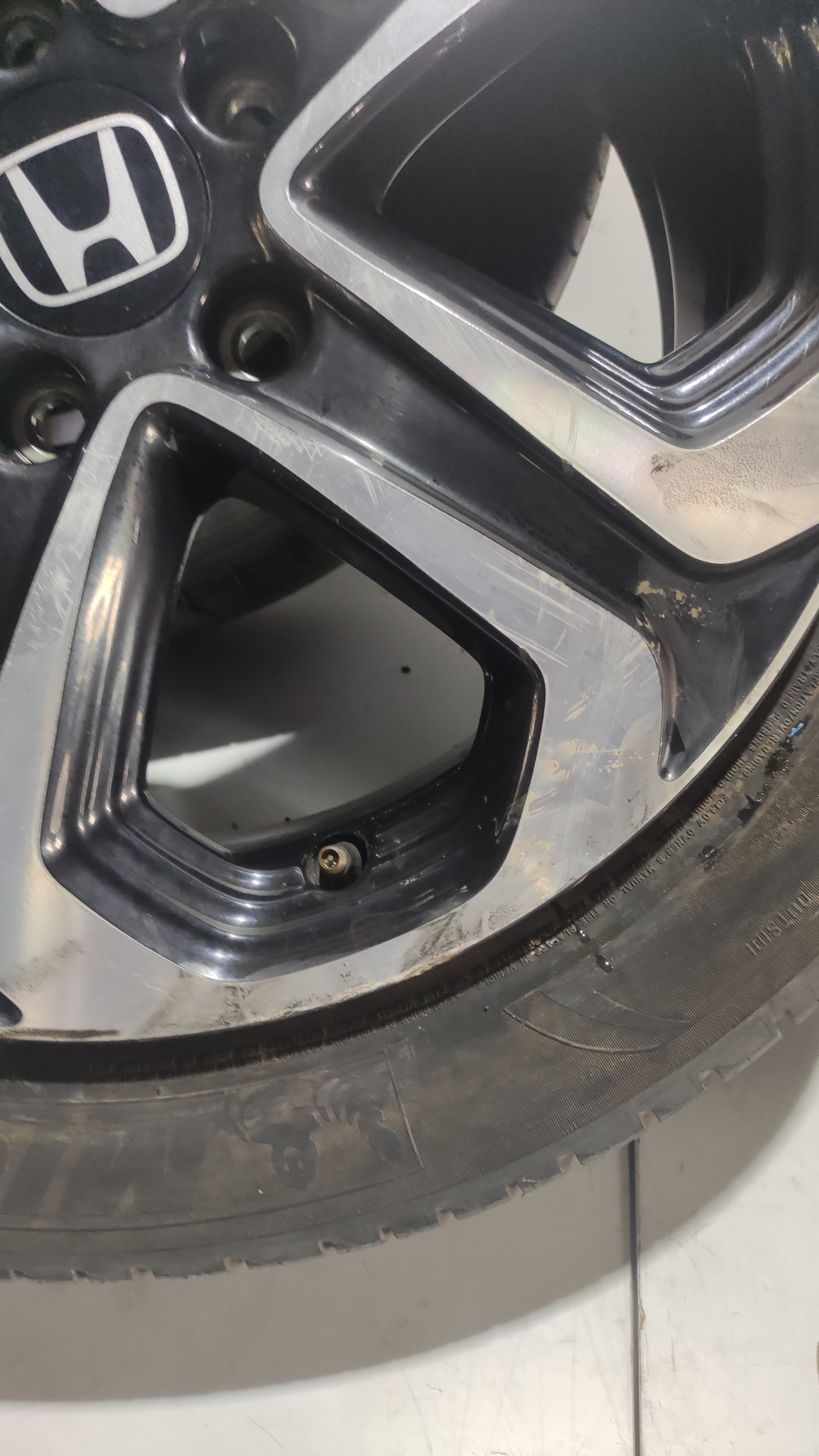 Jogo De Roda Com Pneu Honda Hrv Hr-v 2016 A 2020 Original  Cinza 6