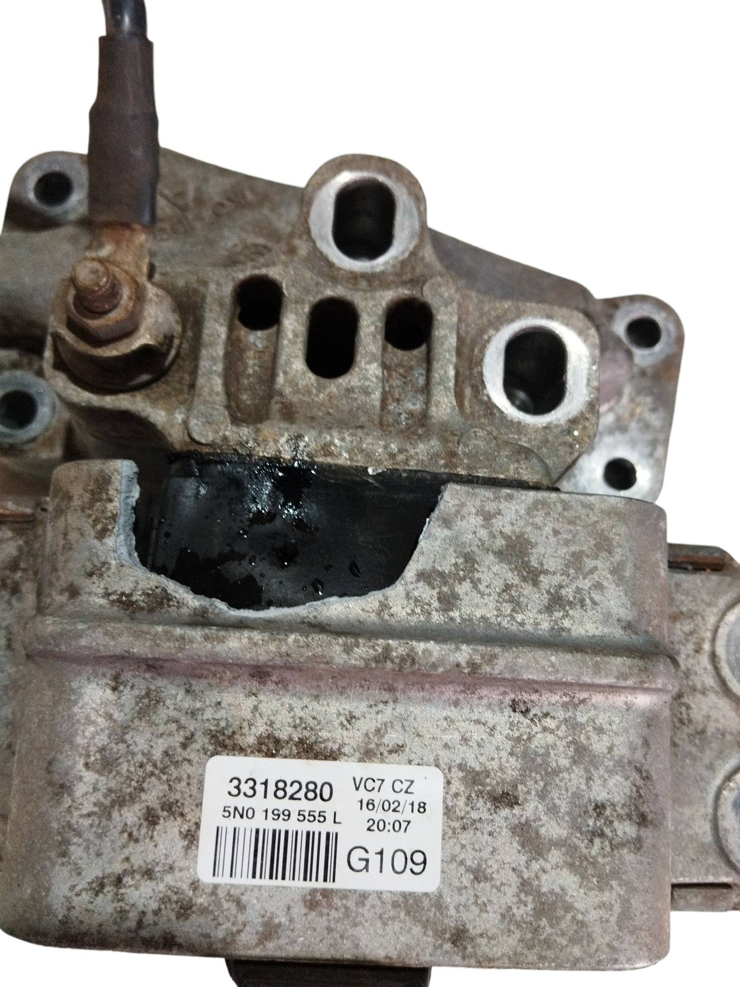 Coxim Superior Câmbio Audi Q3 2016 2017 2018 Completo 2