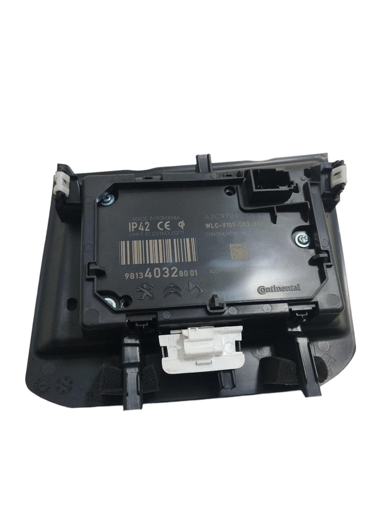 Módulo Carregador Indução Peugeot 3008 Orig 981340328001 6
