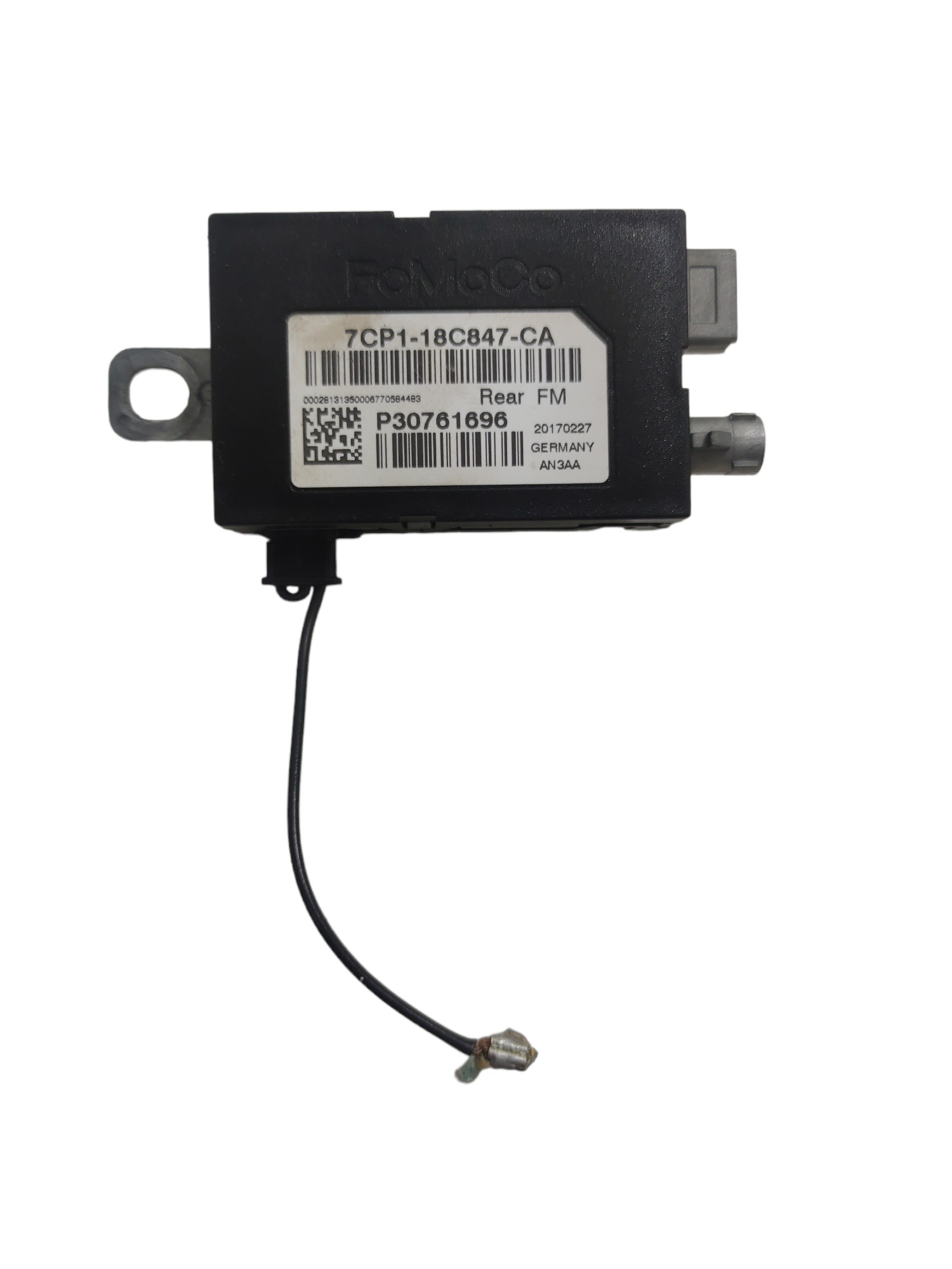 Módulo Amplificador Antena Volvo V40 2017/2018 P30761696 Preto 3