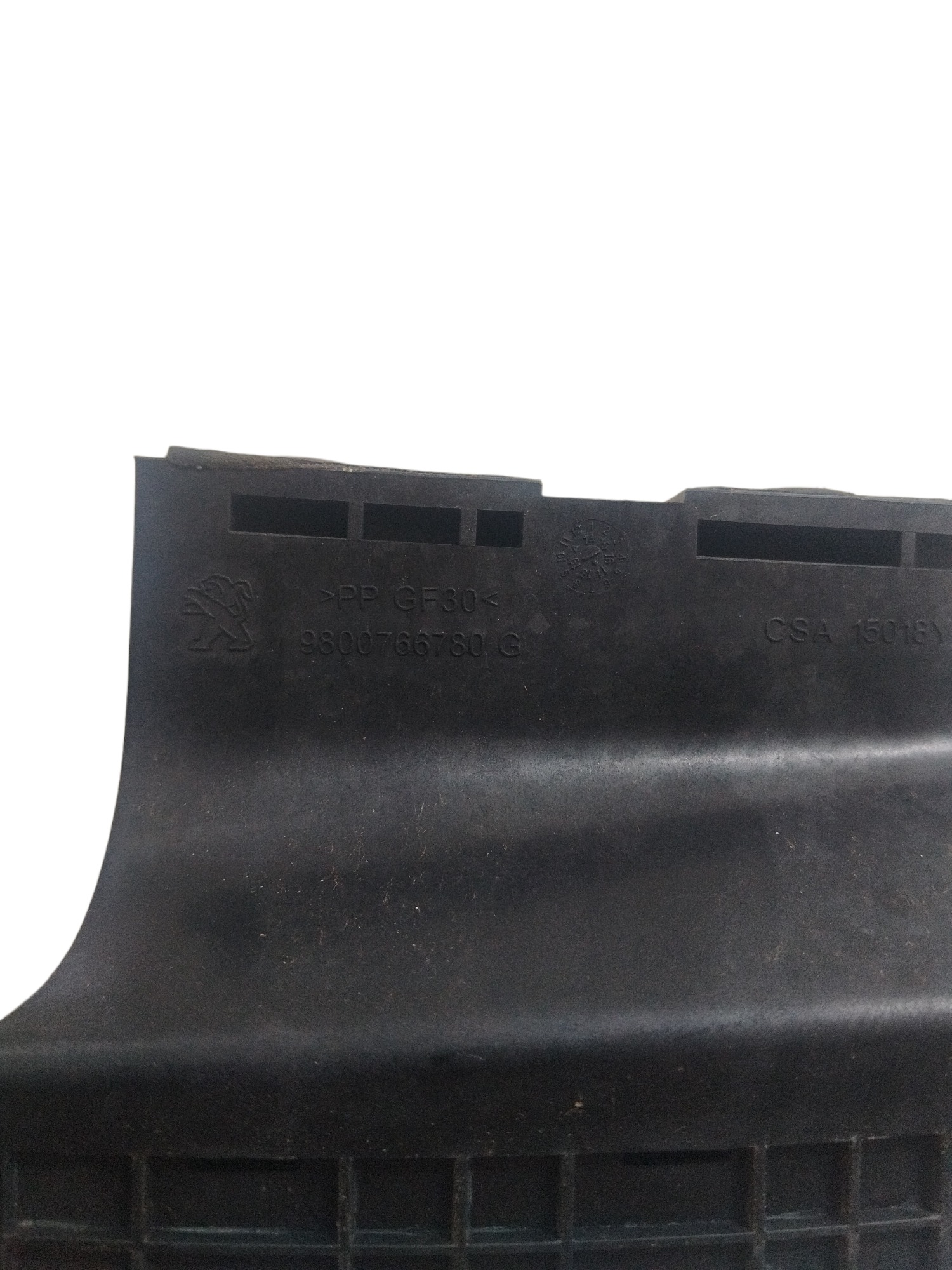 Guia Suporte Vidro Dianteiro Esquerdo Peugeot 2008 Origi Preto 5