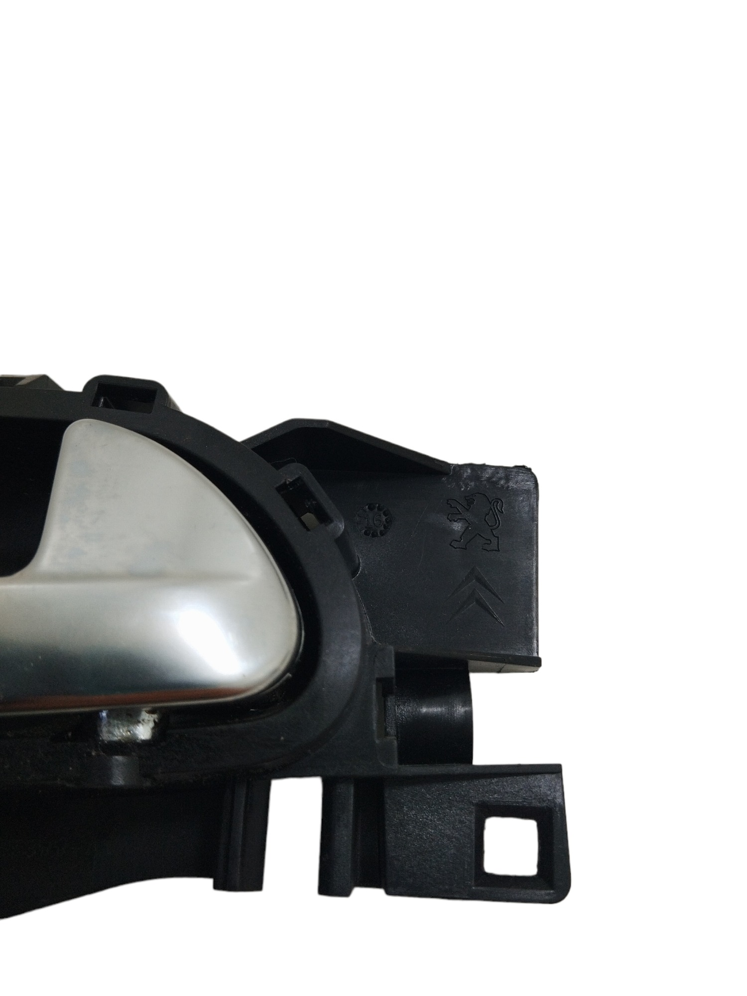 Maçaneta Interna Direita Citroen C3 2016/2017 Original  Prata Dianteira/traseira 6