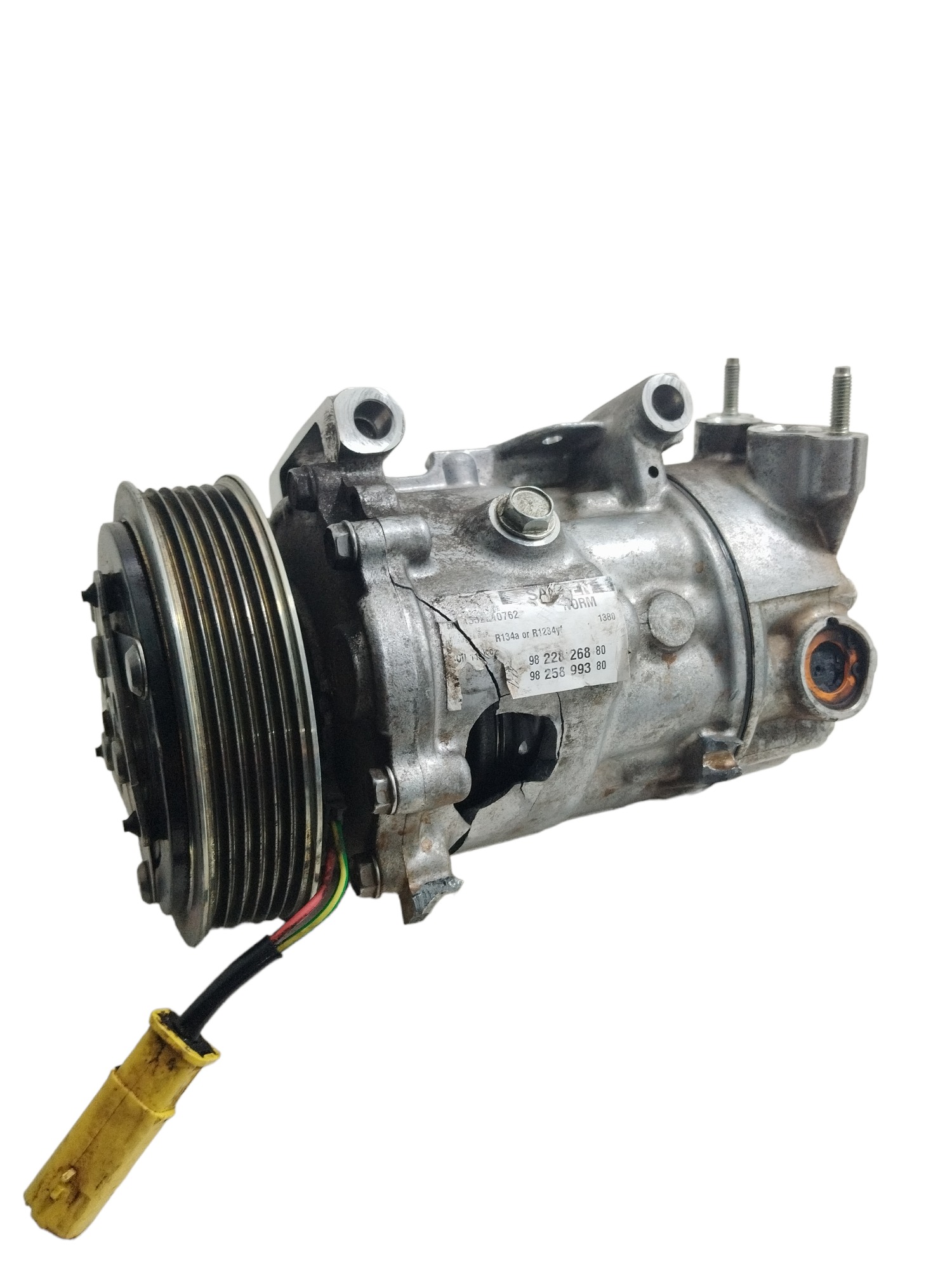 Compressor Ar Condicionado Peugeot 2008 2018 P/ Retirar Pçs 5