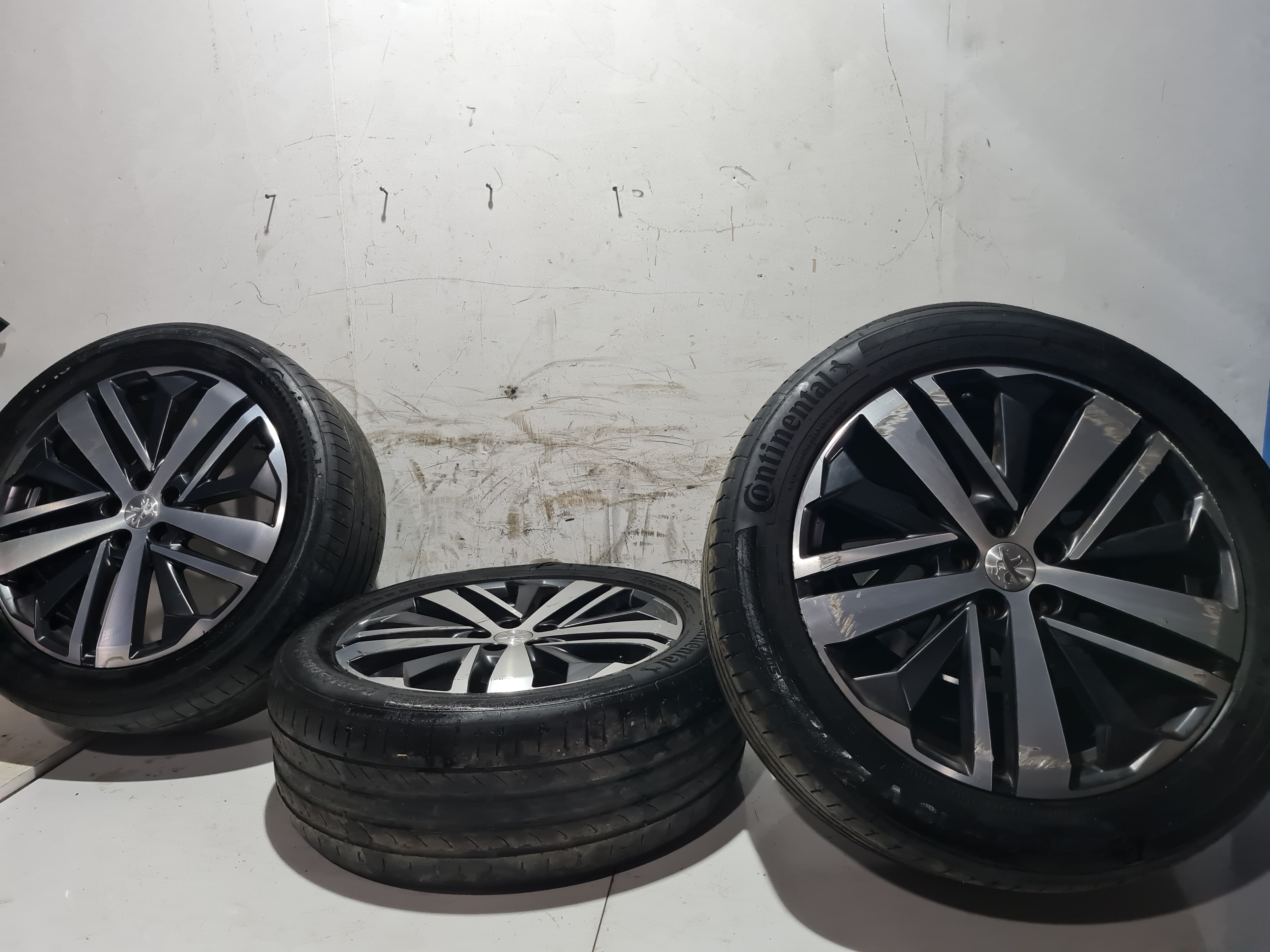 Jogo Roda Pneu Peugeot 3008 17 A 20 235/50 Aro 19 Ou Parte Preto 8