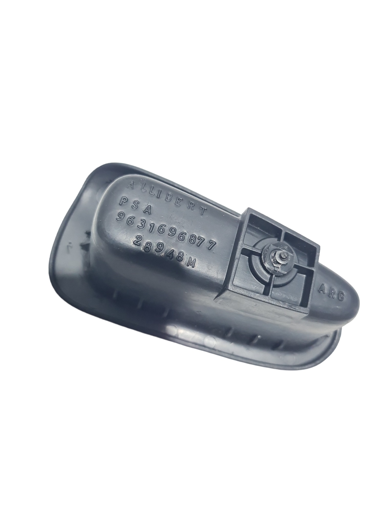 Puxador De Porta Traseiro Esquerdo Peugeot 207 2013 Preto Traseira 4