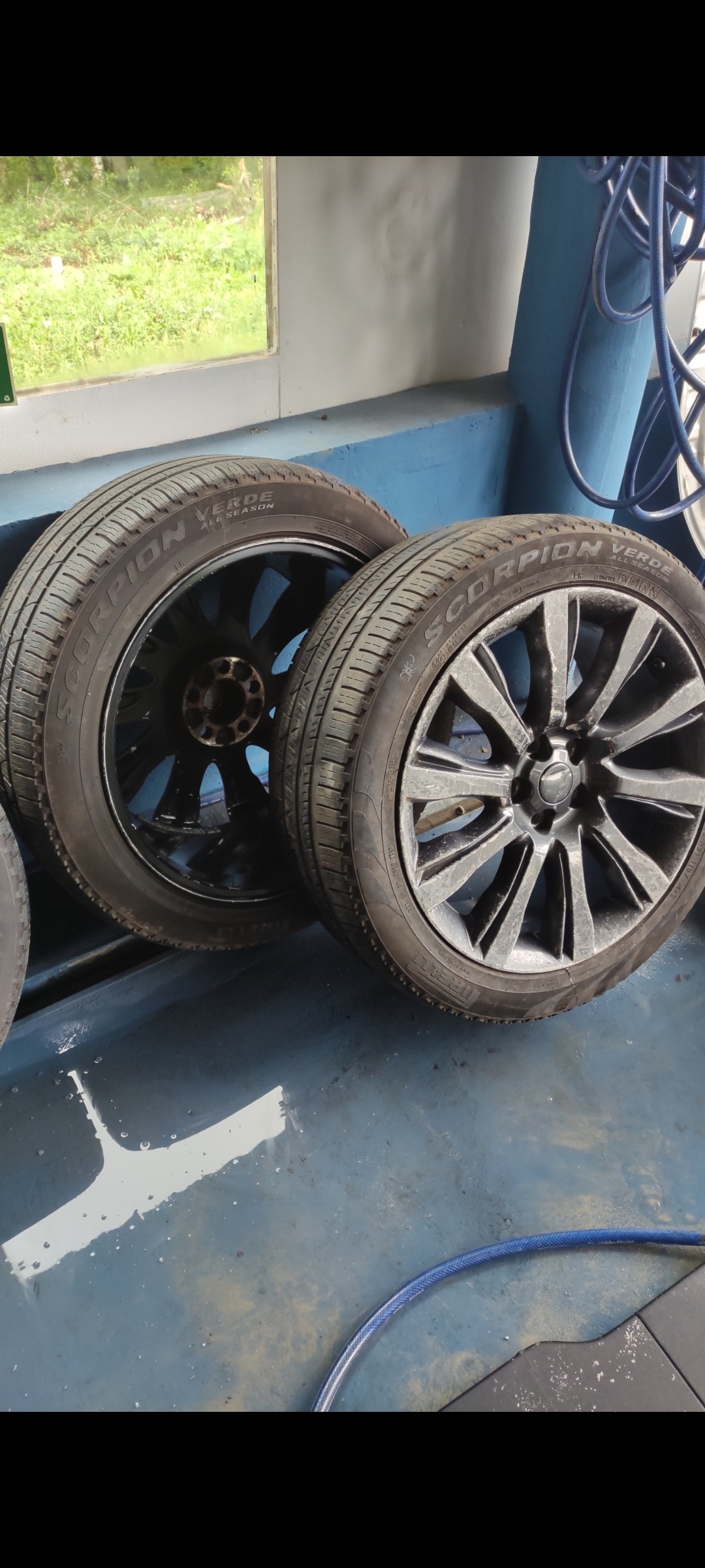 Jogo De Roda Original E Pneu Range Rover Vogue 2015 2016 Cinza 5