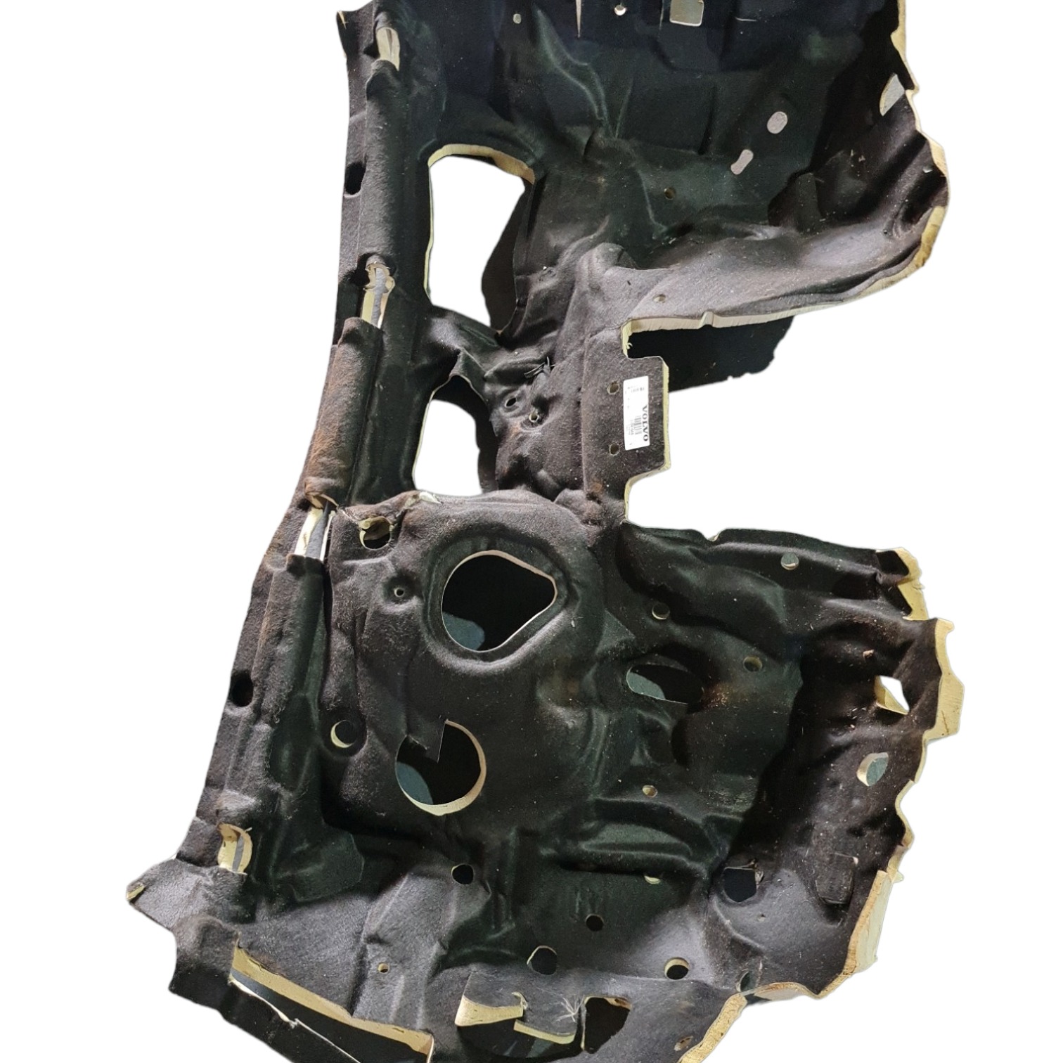 Carpete Assoalho Isolamento Acústico Volvo Xc90 2015 2022 Preto 7