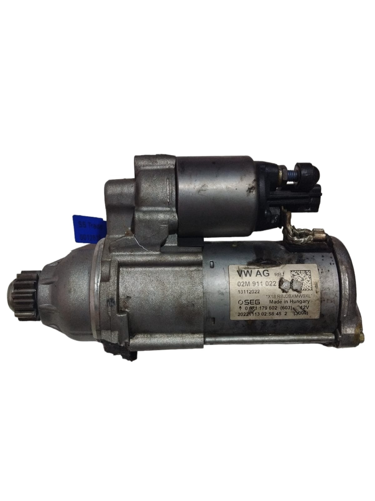 Motor Arranque Nivus Tcross Golf Jetta 02m911022f Detalhe 1