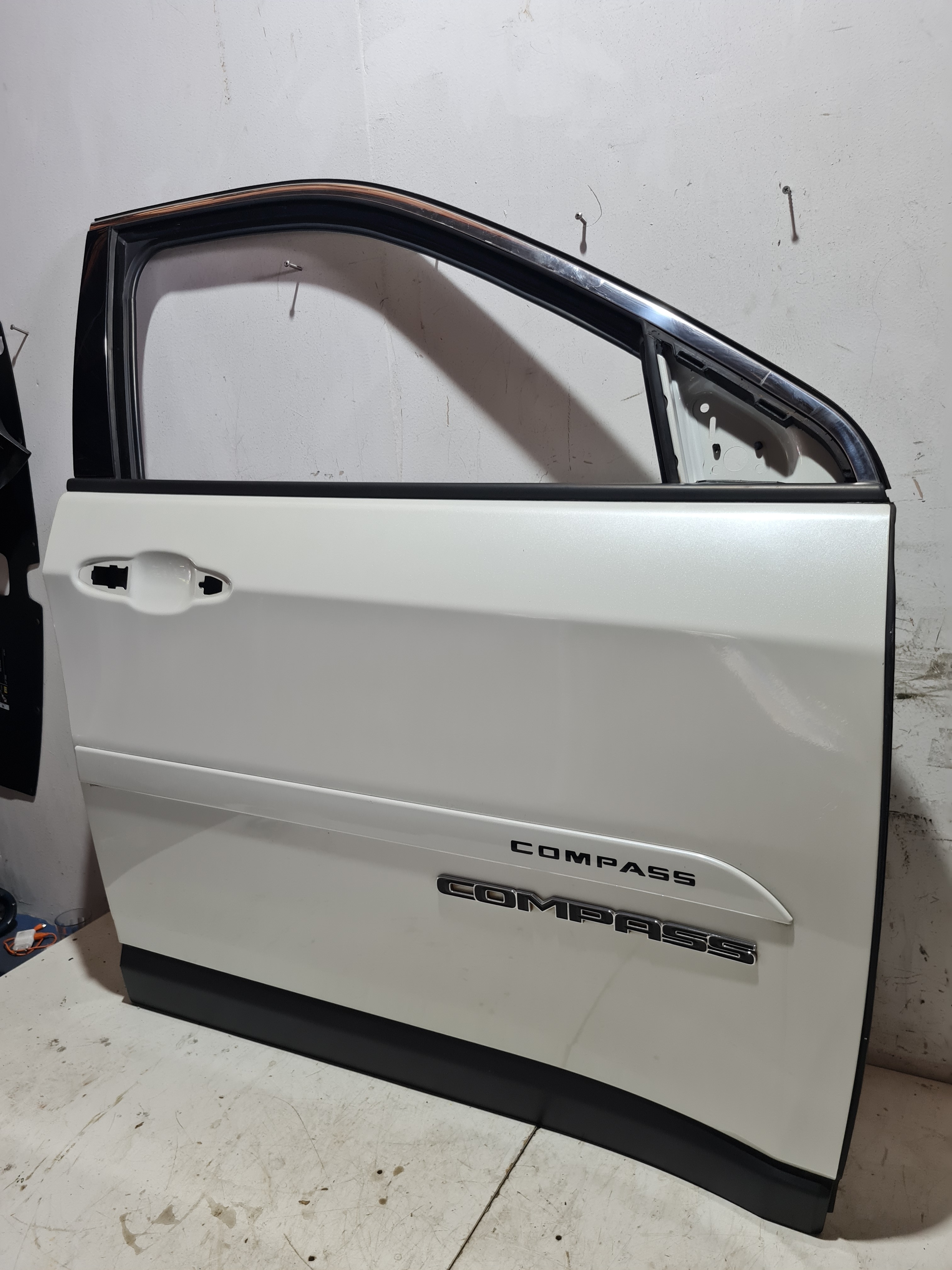 Porta Dianteira Direita Jeep Compass 2018 Ótimo Estado Dianteira Direito Perola 6